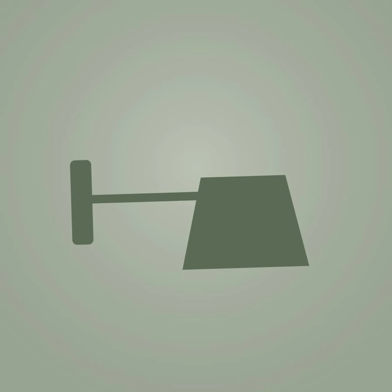 Vägglampa Grund Mässing