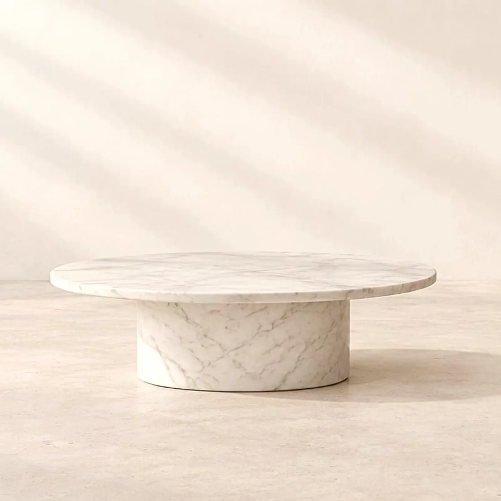 Table basse Öland en marbre - miniature 1