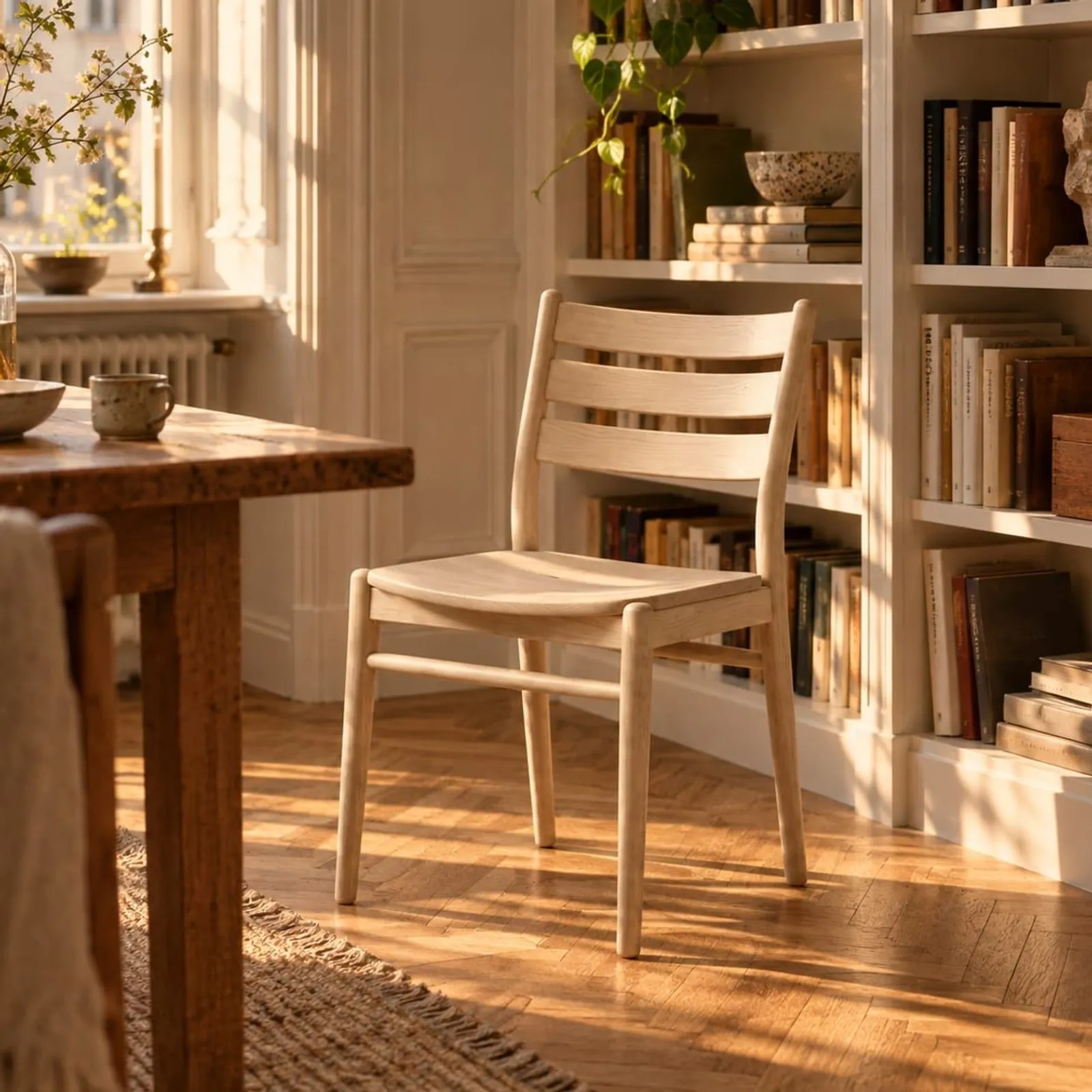 Chaise Enen en bouleau - miniature 2
