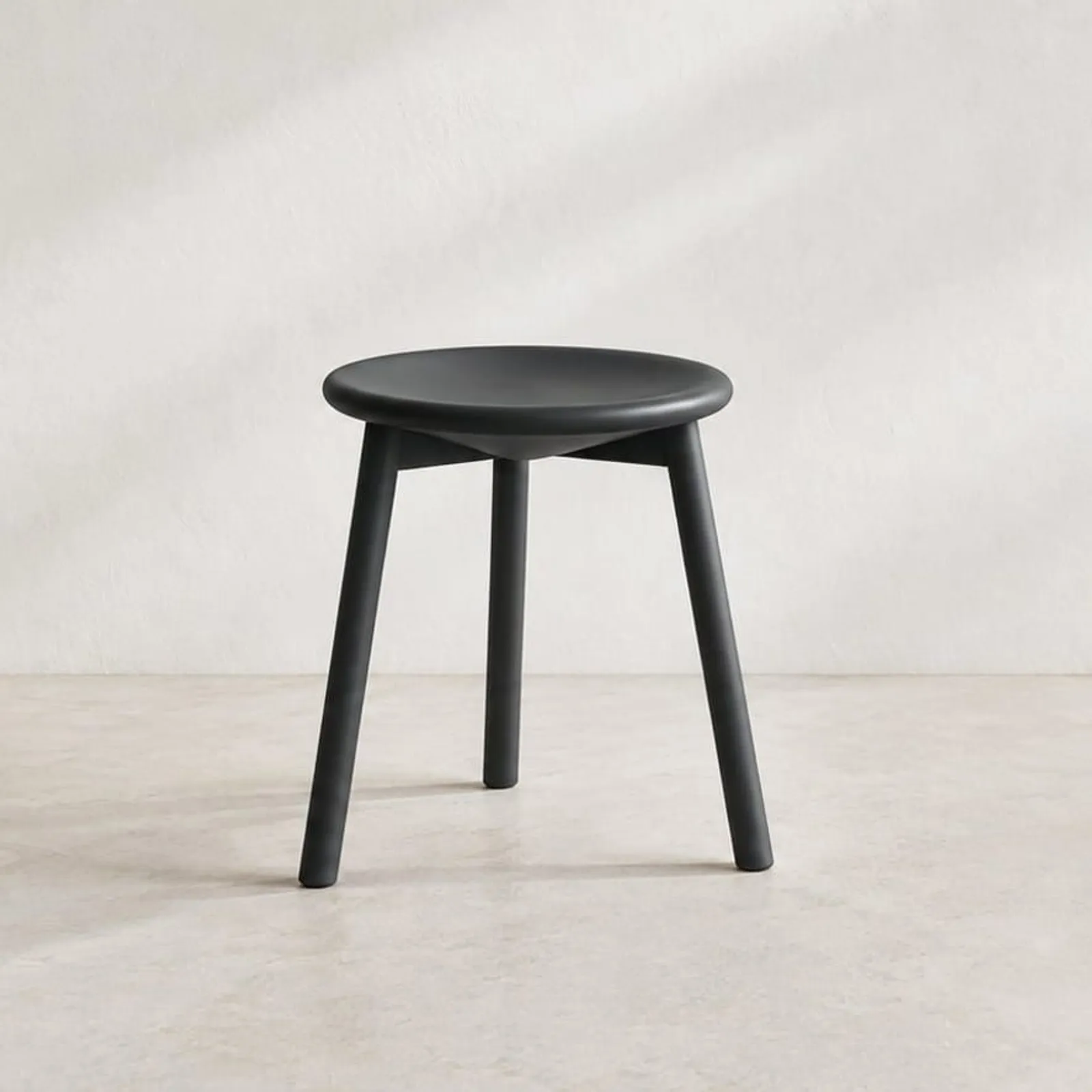 Tabouret Strand charbon - miniature 1