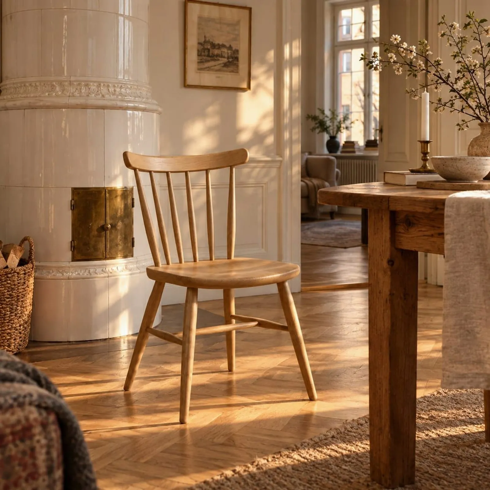 Chaise Rönn charbon IV - miniature 3