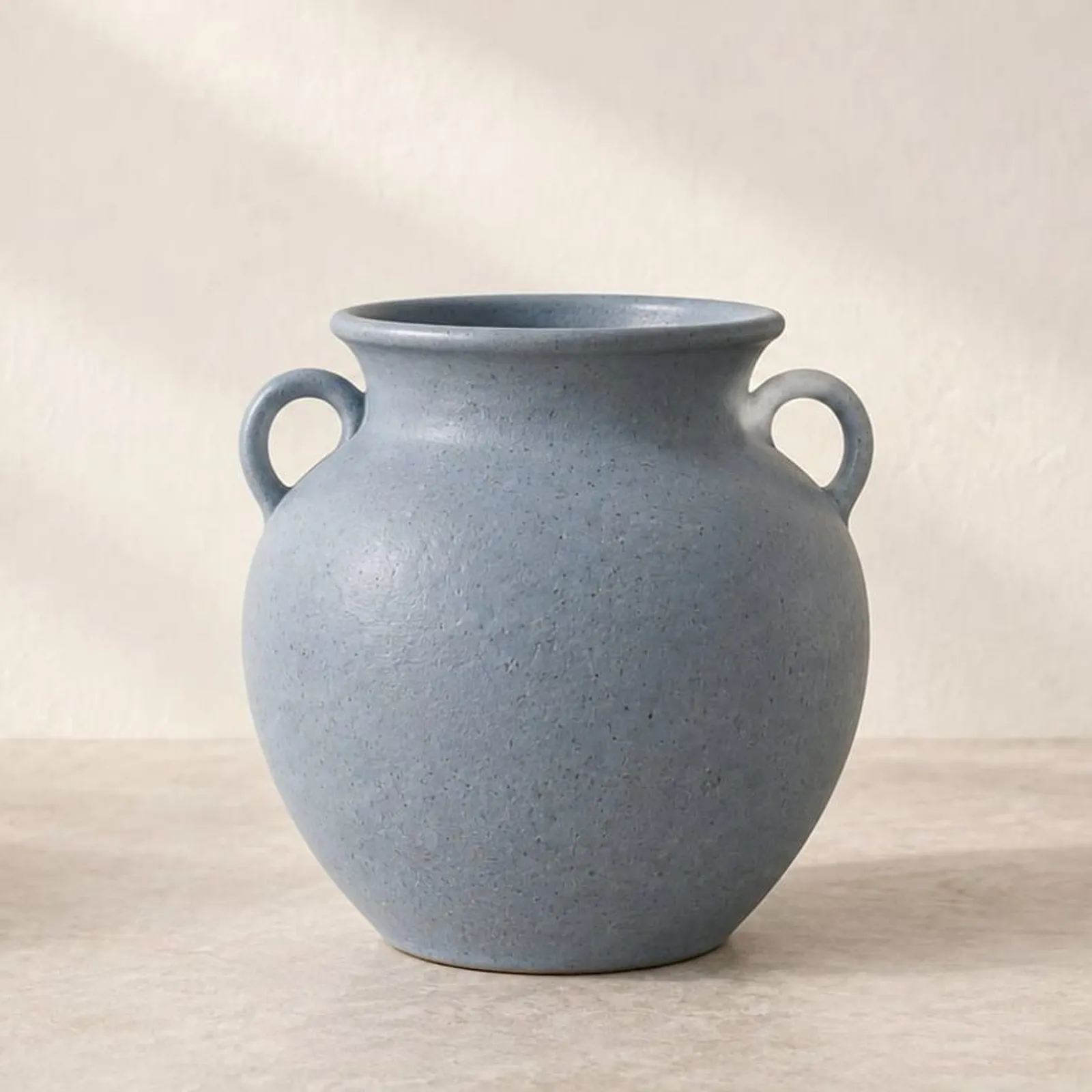 Vase Korn bleu océan IV