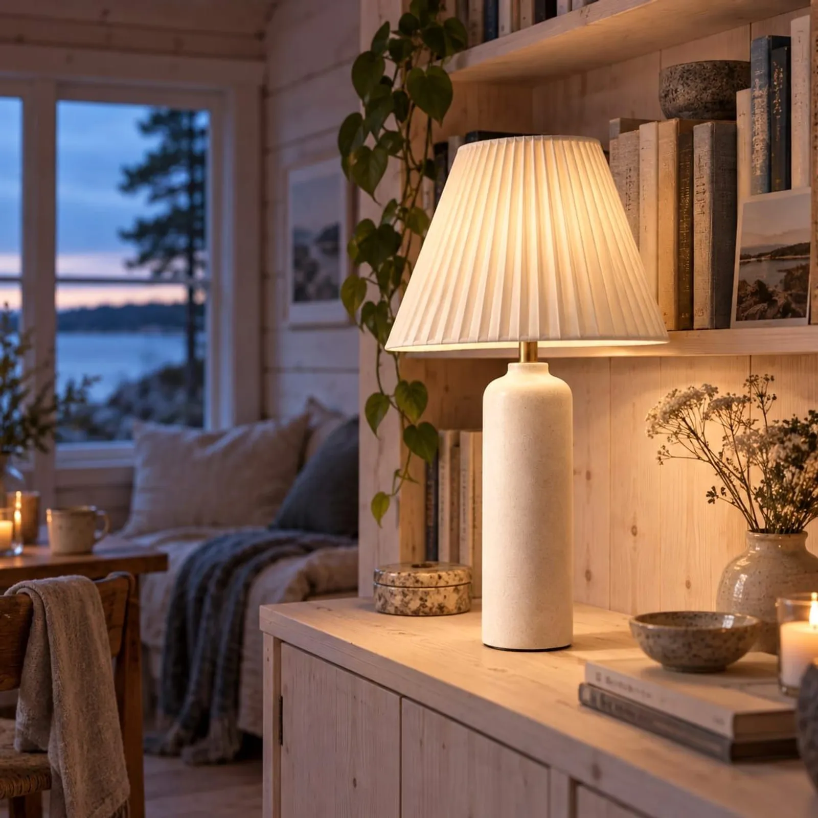 Lampe de table Råg sauge - miniature 2