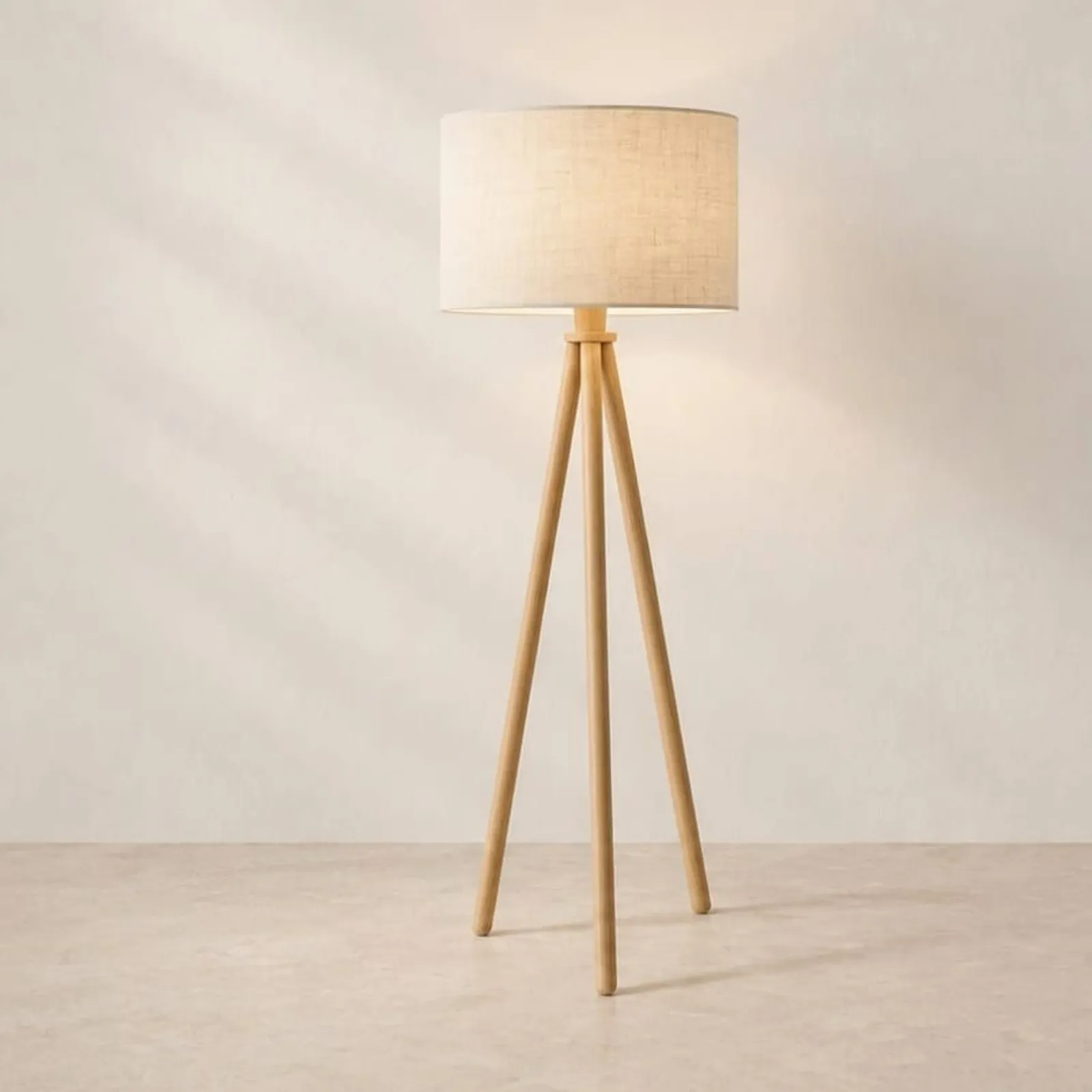 Golvlampa Sarek Natur - miniatyr 2