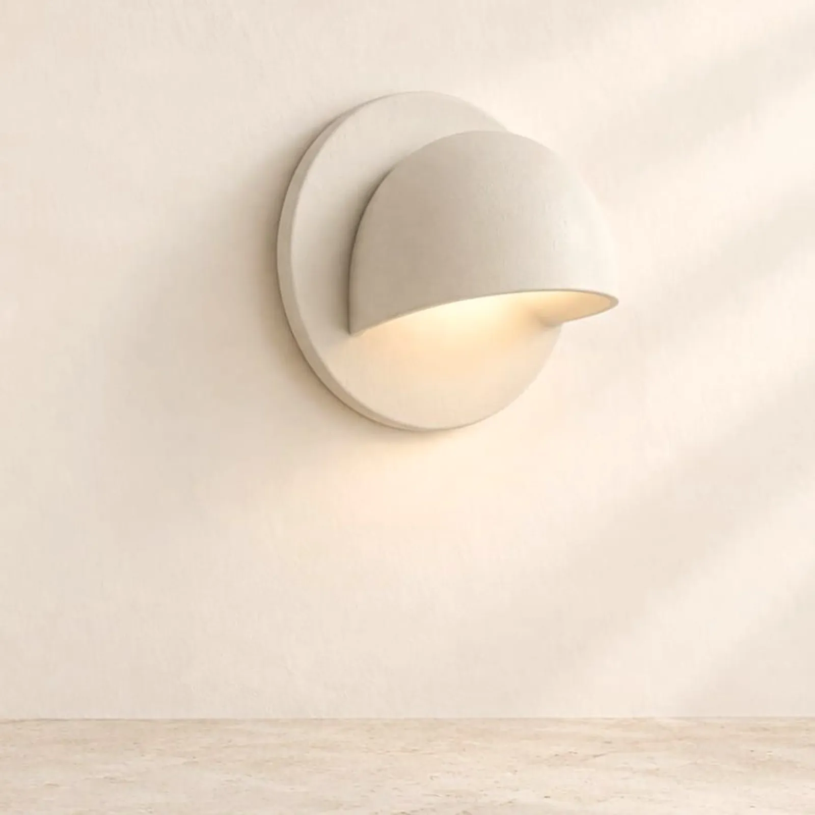 Vägglampa Holm Kritvit - miniatyr 1