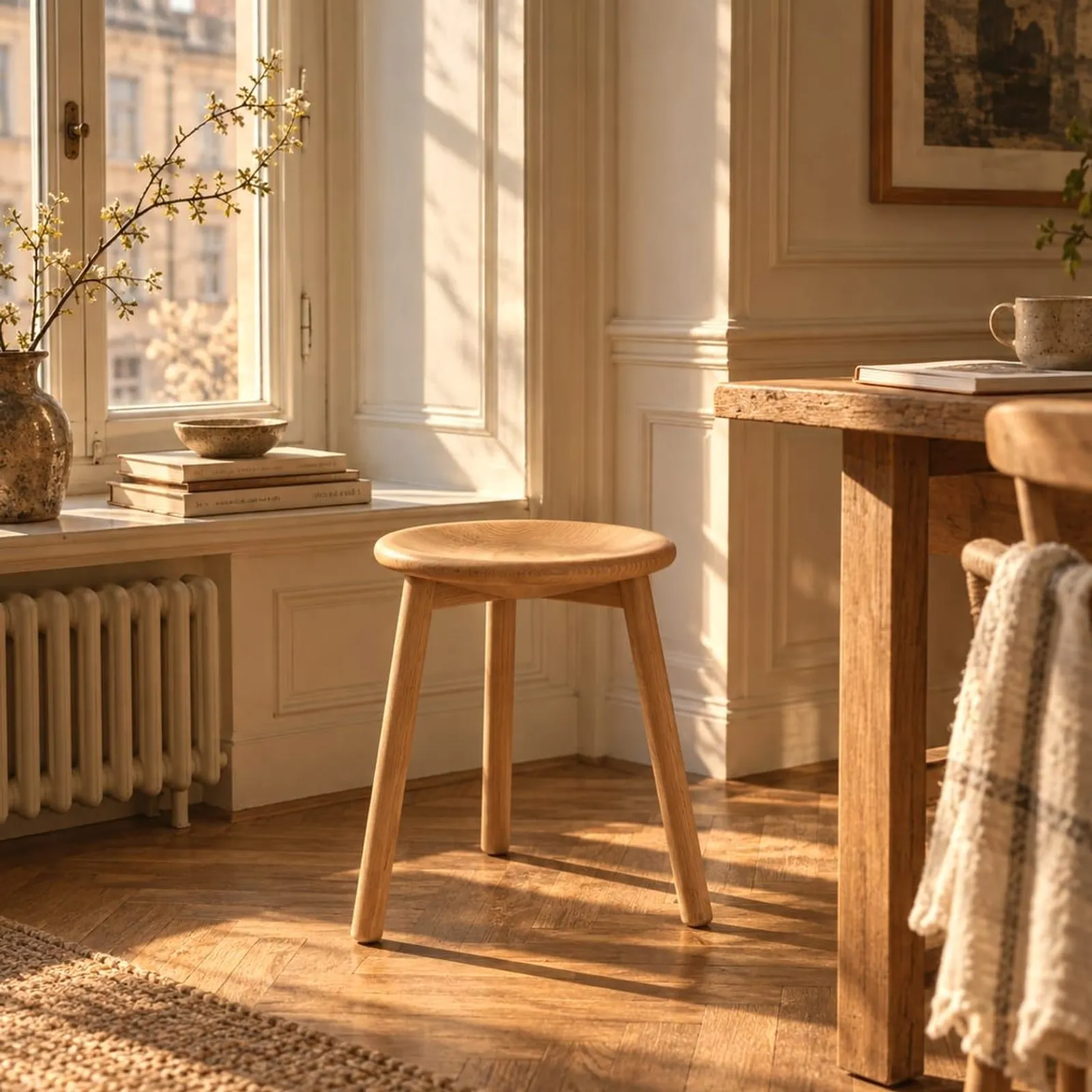 Tabouret Hampa sauge II - miniature 3