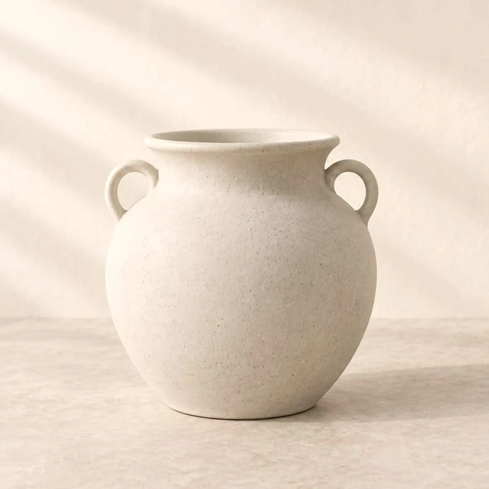 Vase Kvarn blanc craie IV