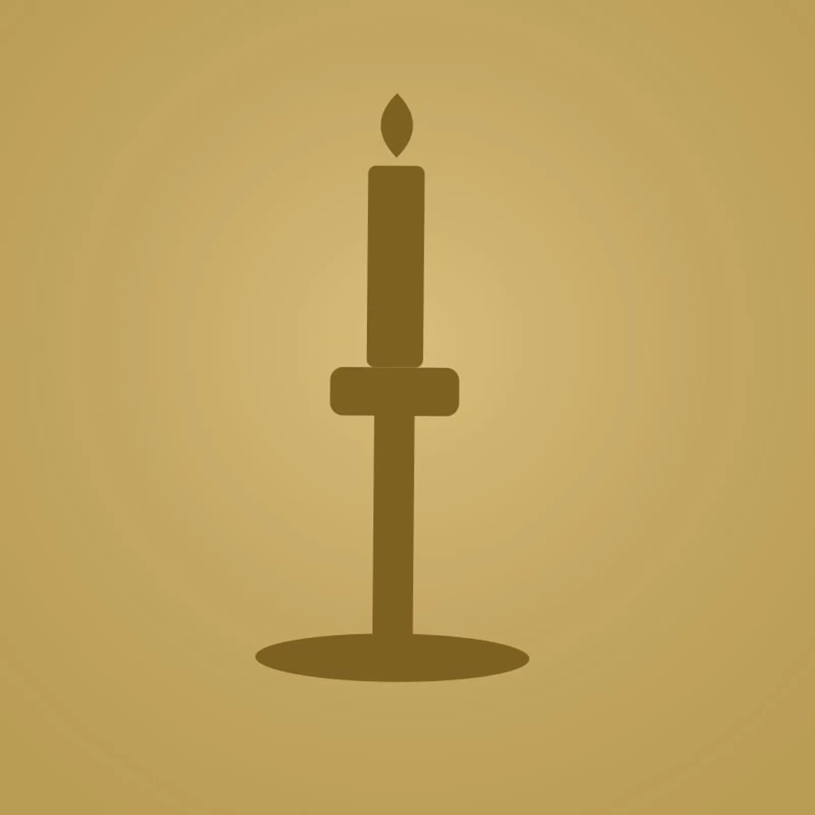 Ljusstake Skogen