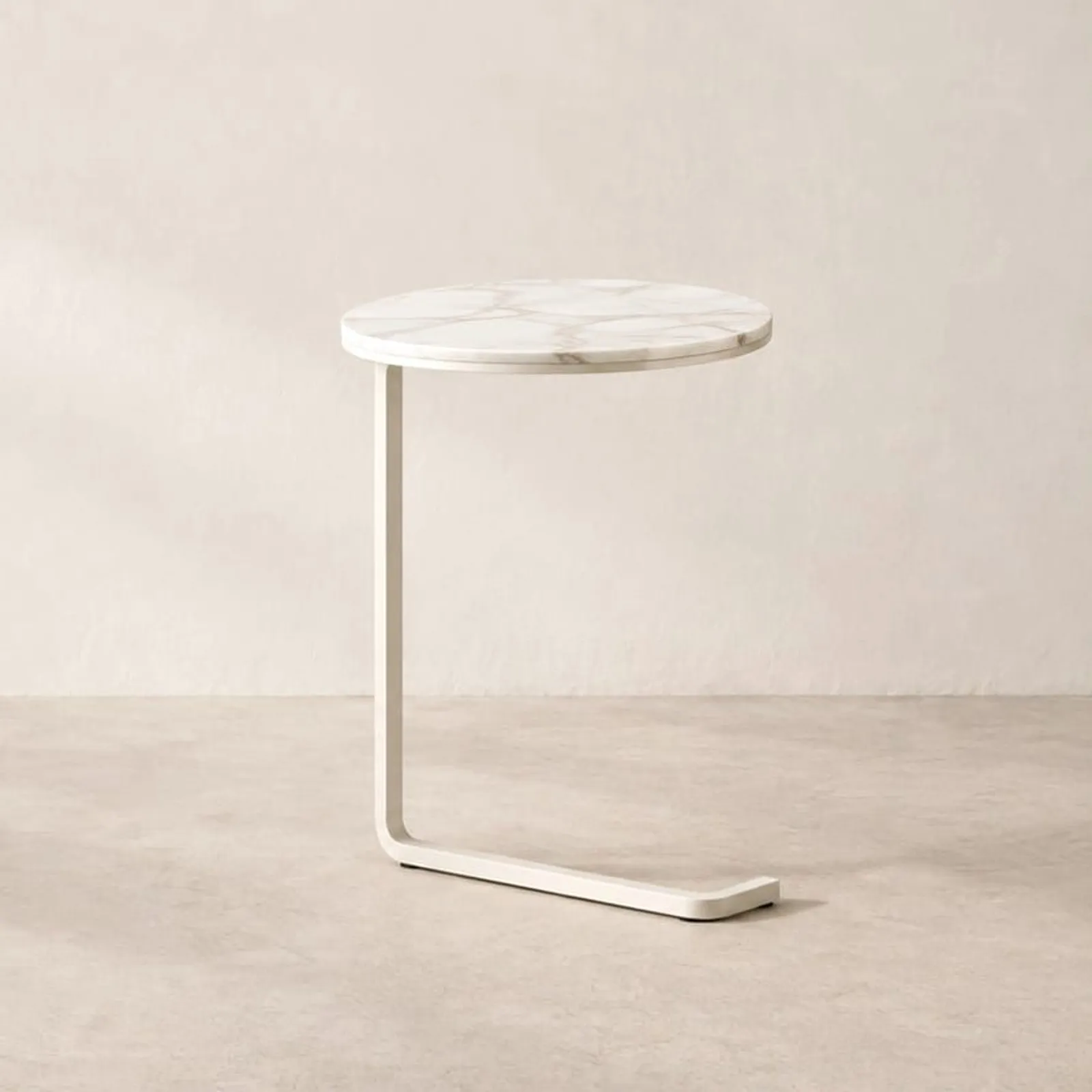 Table d’appoint Näset blanc craie IV