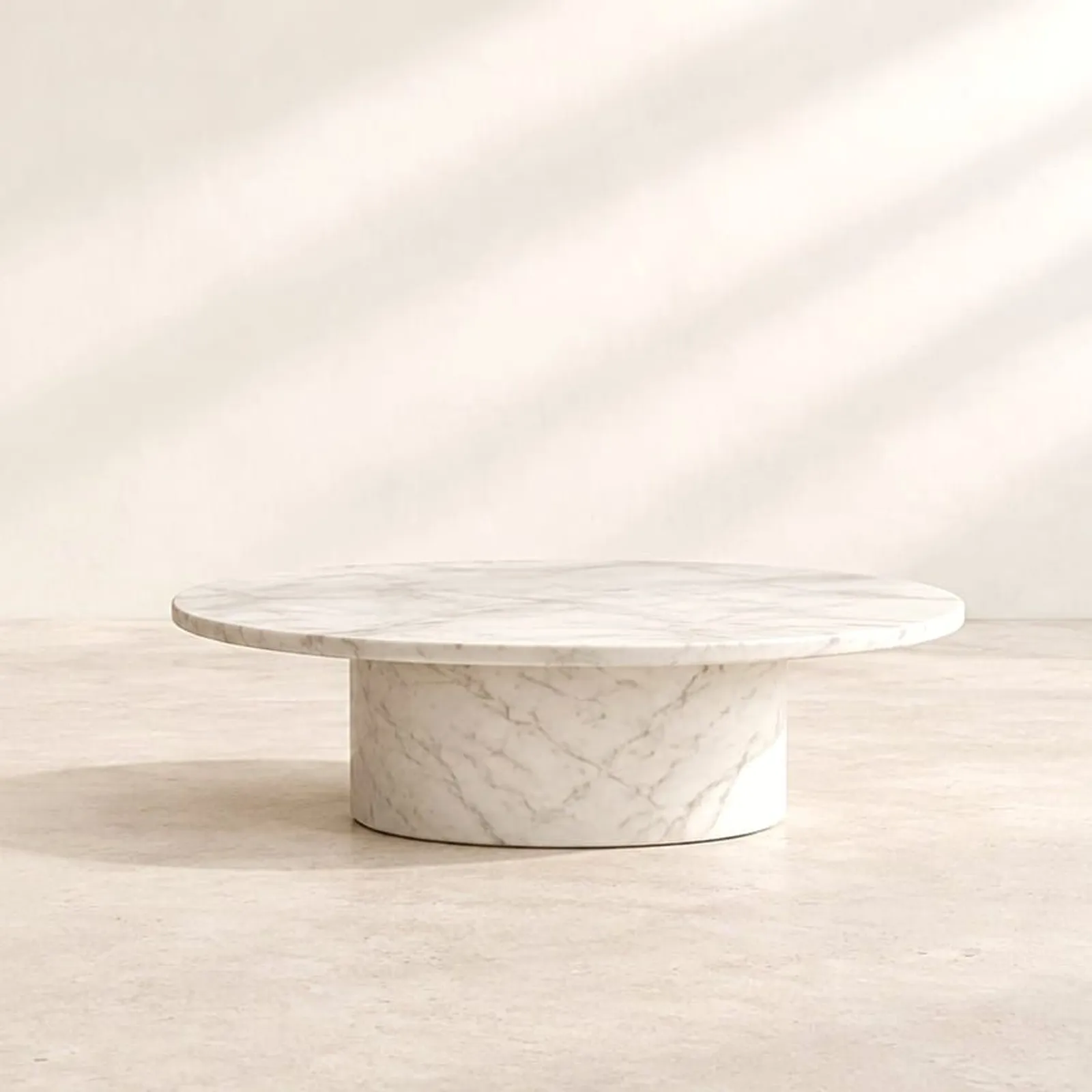 Table basse Alm blanc craie II