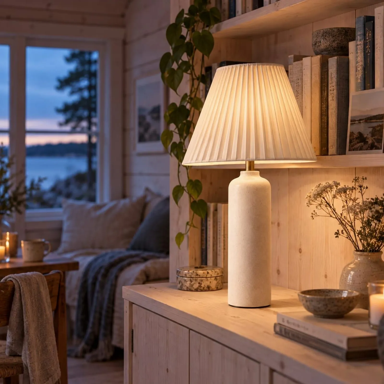 Lampe de table Lönn en céramique - miniature 2