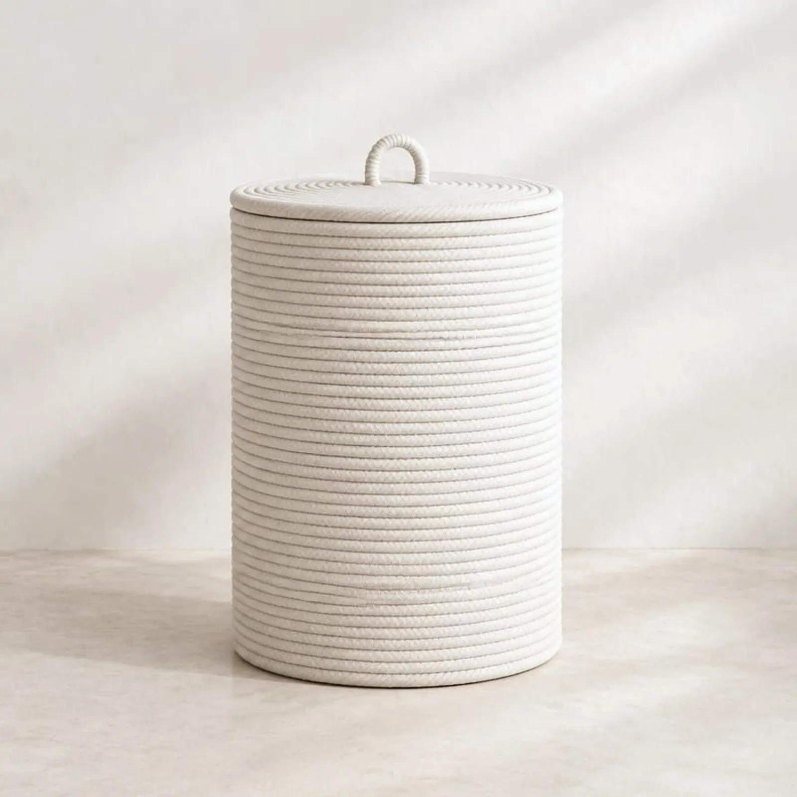 Panier Ull blanc craie III