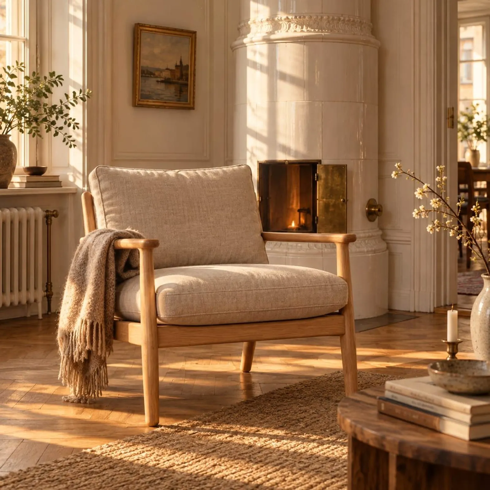 Fauteuil Kaprifol lin IV - miniature 2