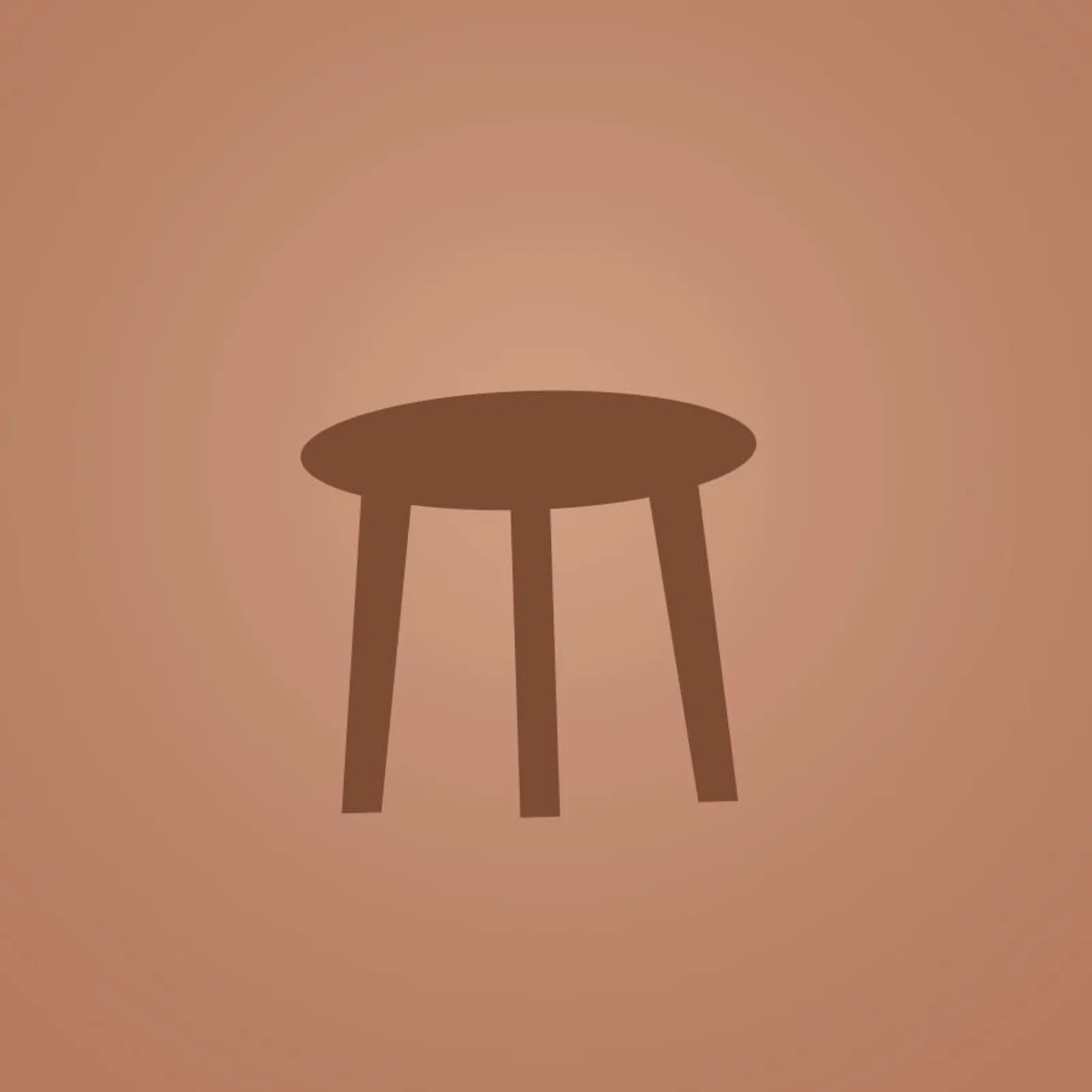 Sidobord Korn Terrakotta