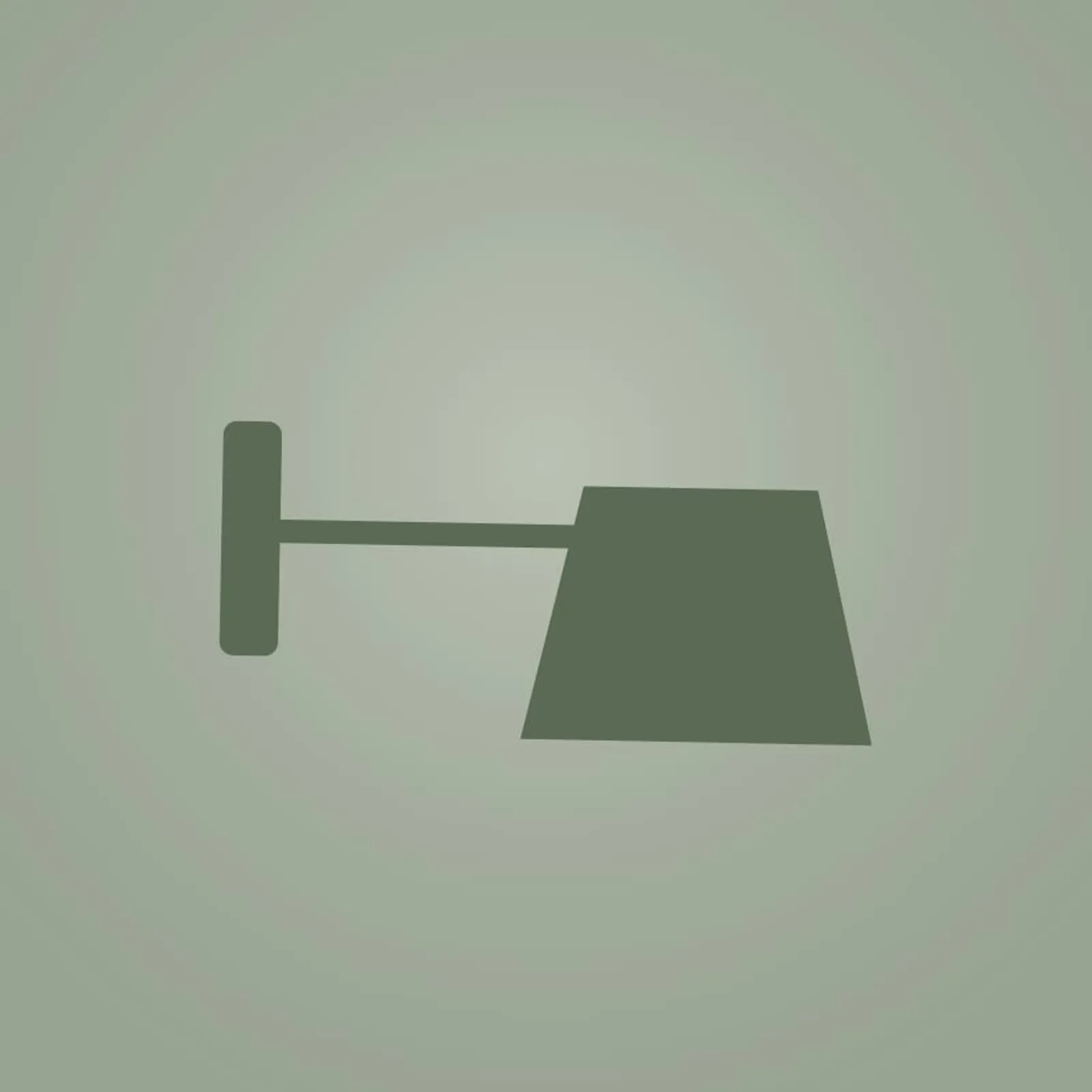Vägglampa Ull Keramik