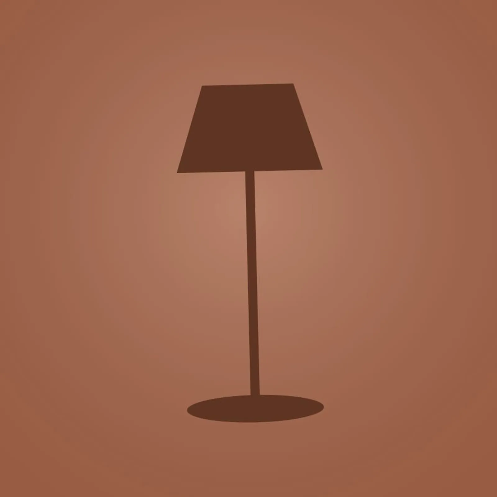 Golvlampa Kulle Rost