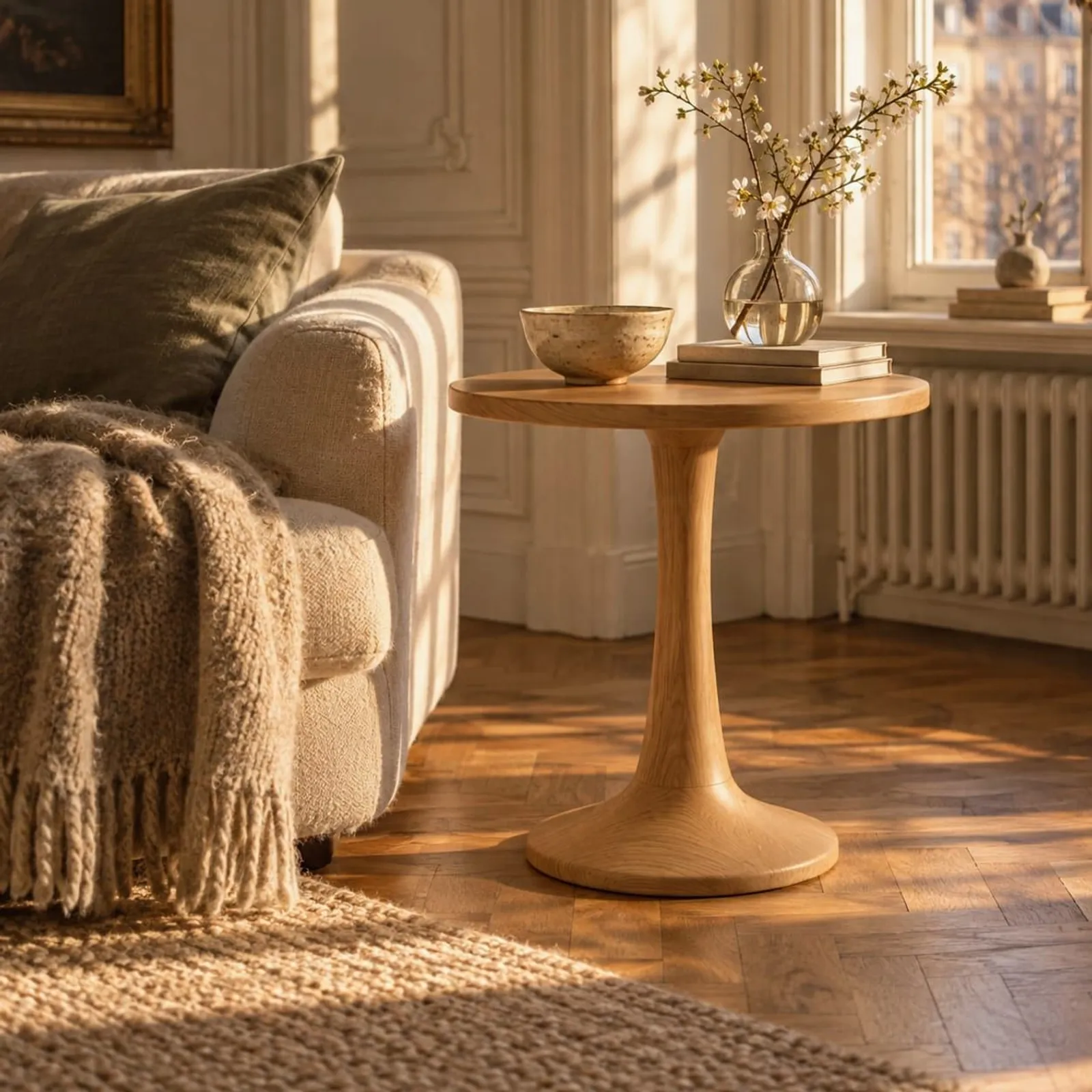 Table d’appoint Mossa en laiton - miniature 2