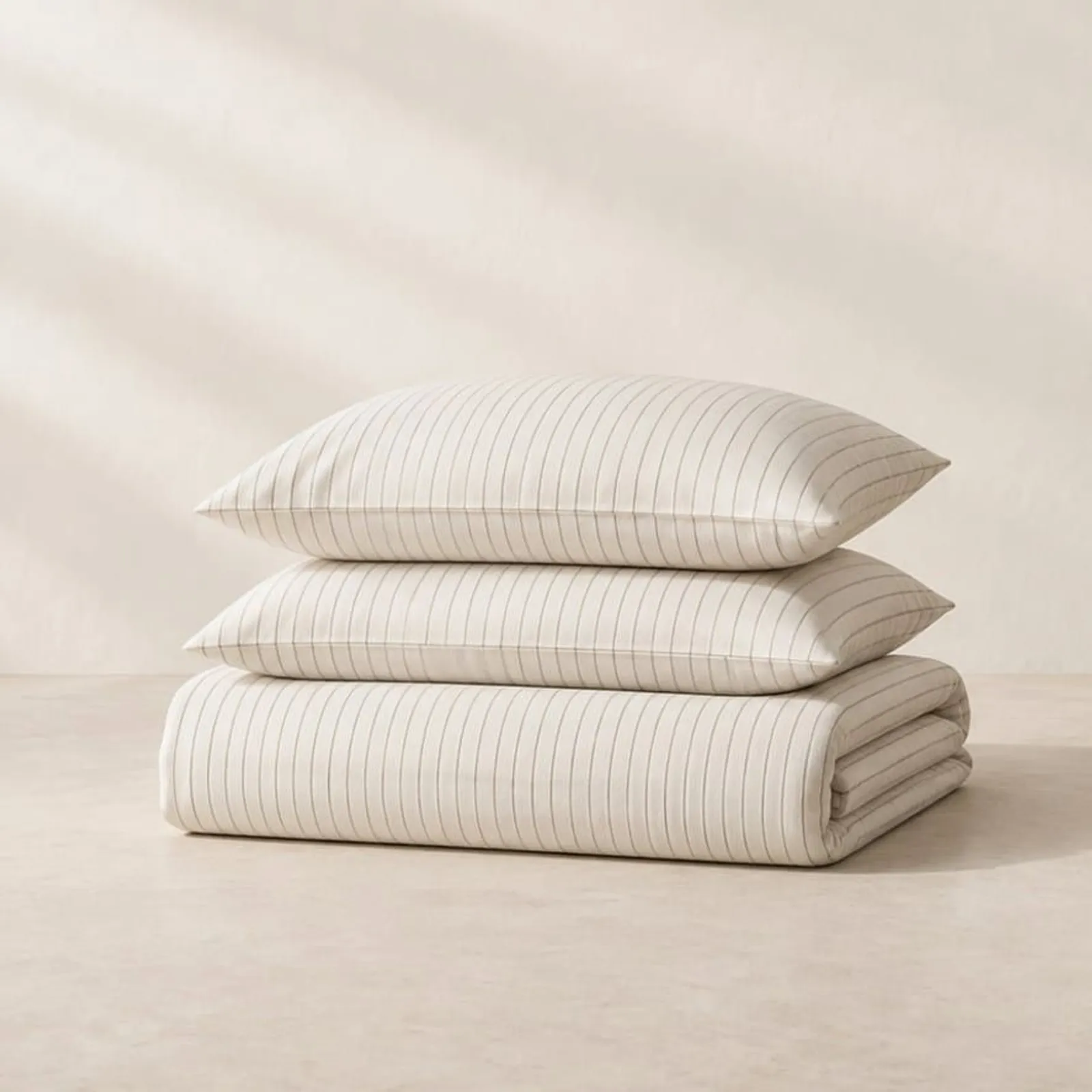 Parure de lit Sarek blanc craie IV