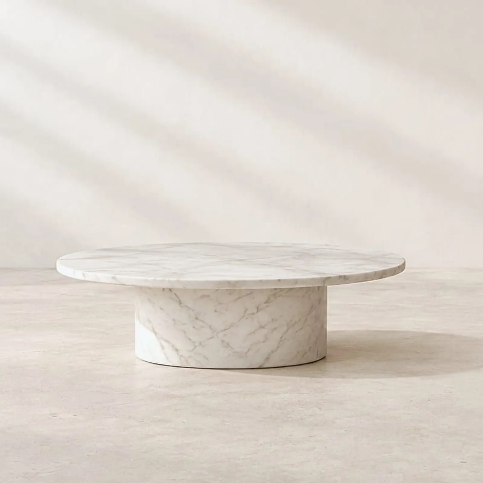 Table basse Tall blanc craie IV - miniature 1