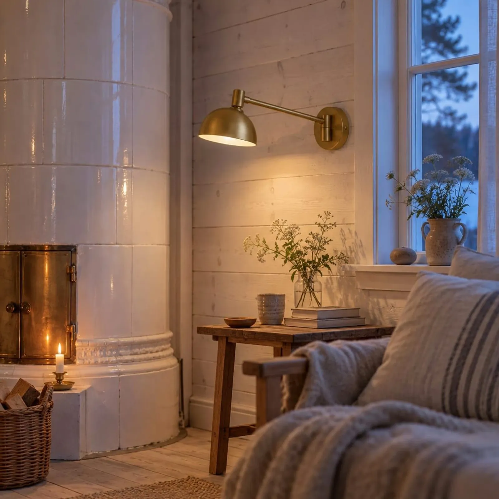 Vägglampa En - miniatyr 2