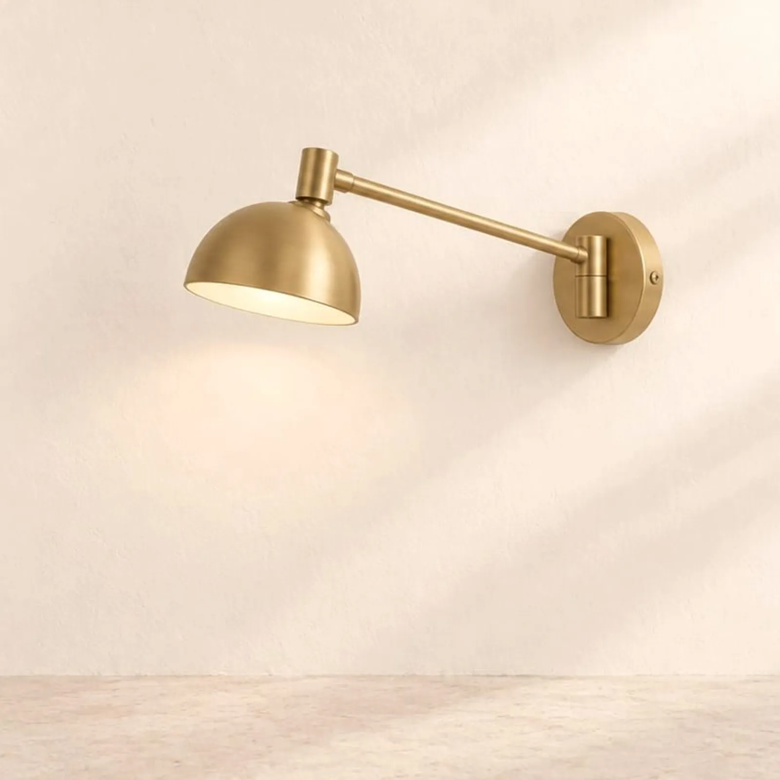 Vägglampa Vete Ockra - miniatyr 1