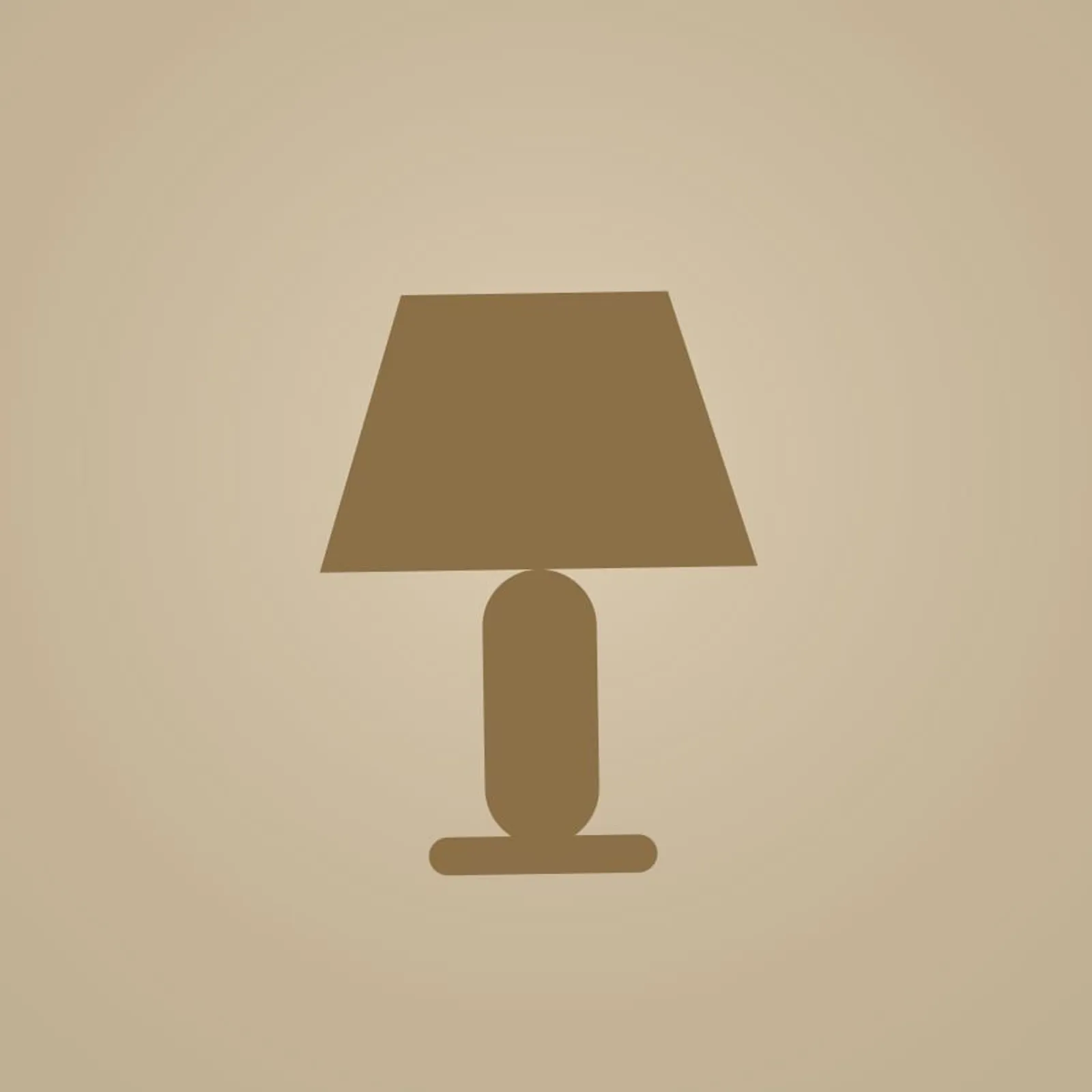 Bordslampa Ull Glas