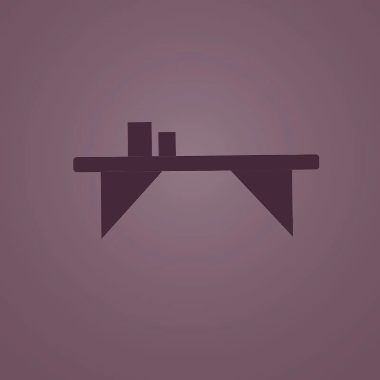 Vägghylla Rönn Stål