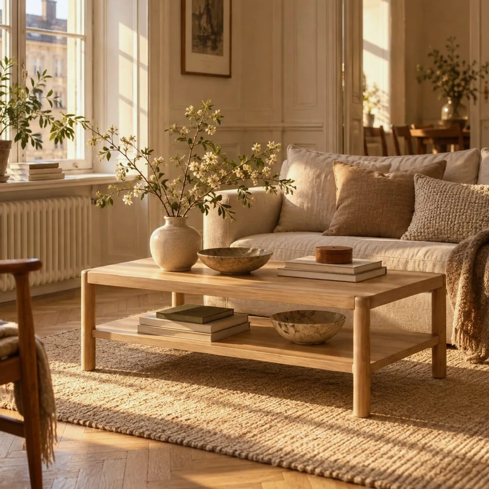 Table basse Havre en acier - miniature 2