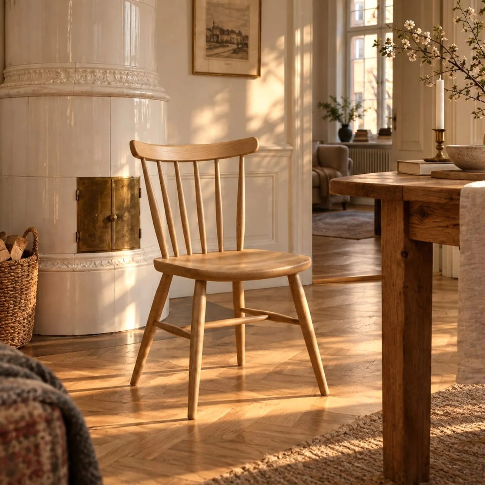 Chaise Rönn charbon VI - miniature 2