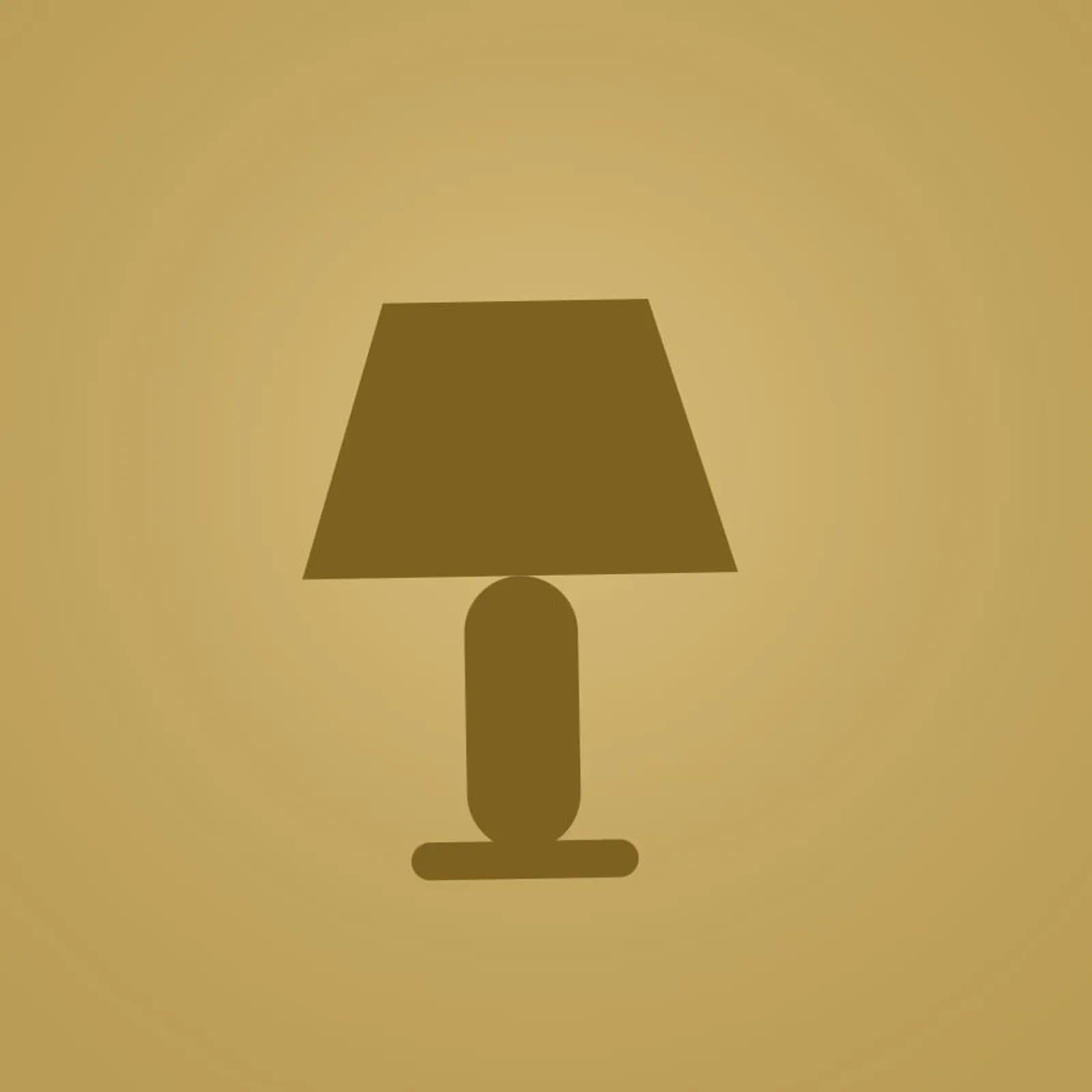 Bordslampa Skär Ockra