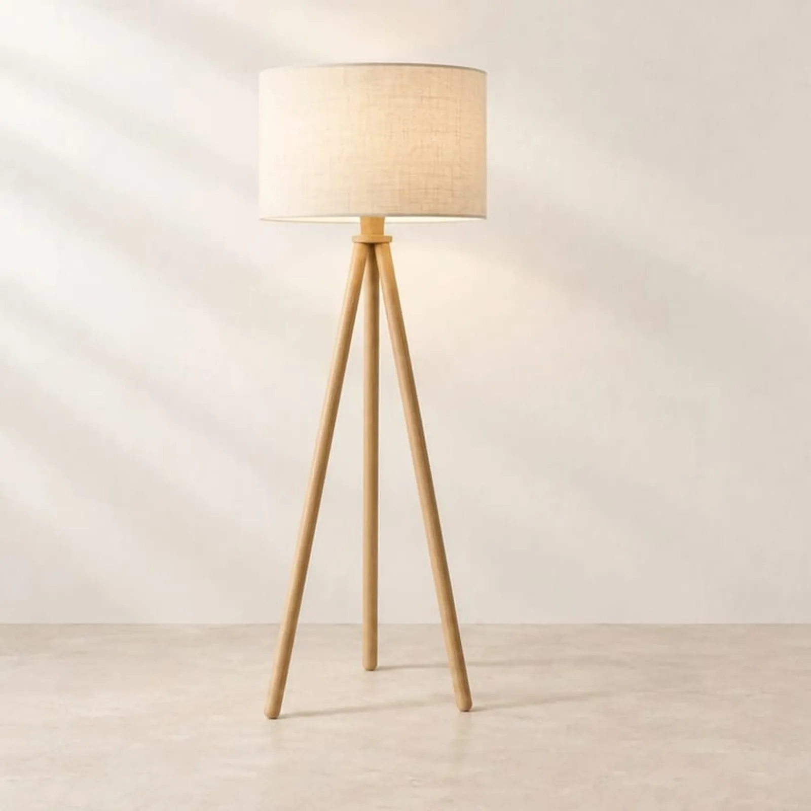 Golvlampa Råg Natur III - miniatyr 1