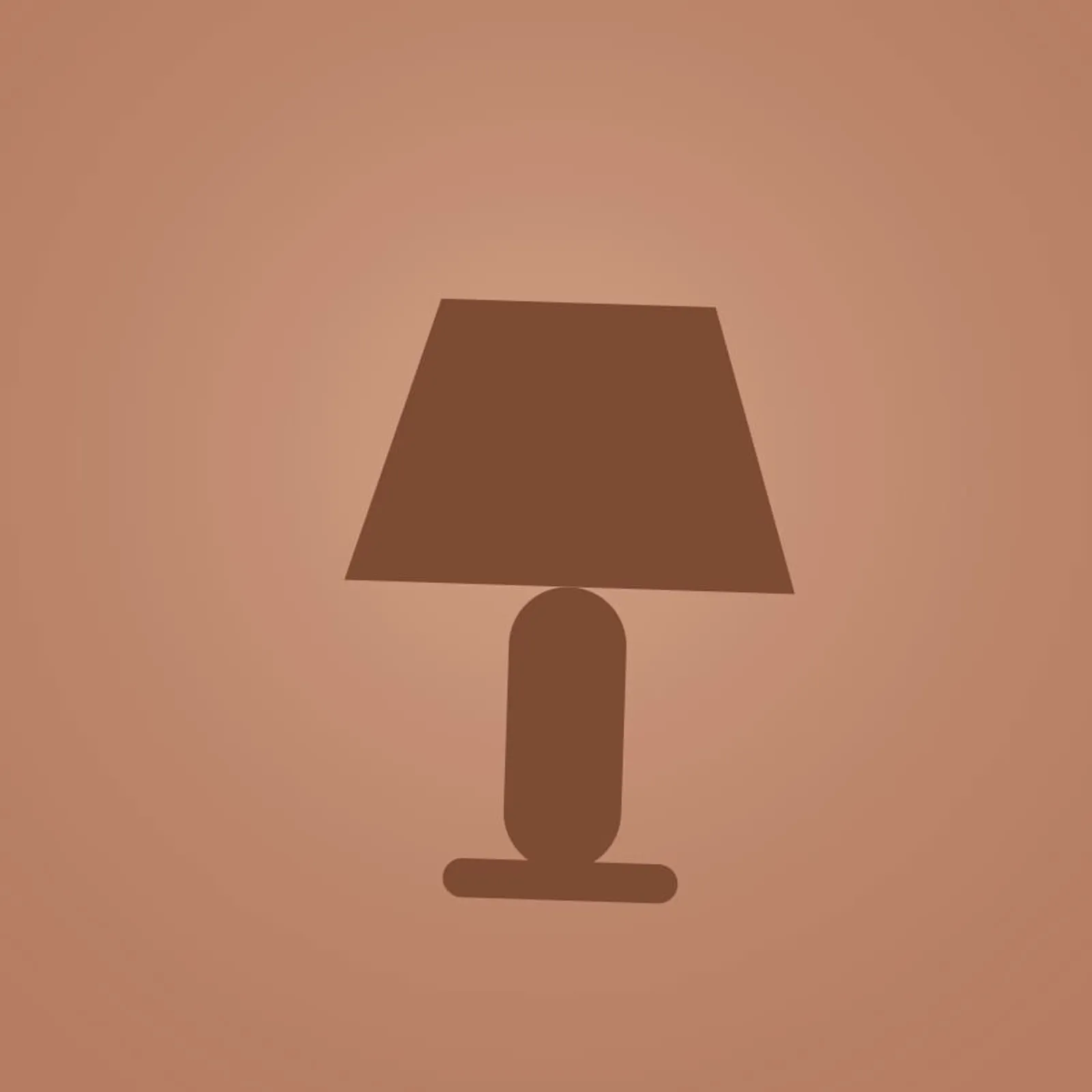 Bordslampa Hägg Terrakotta