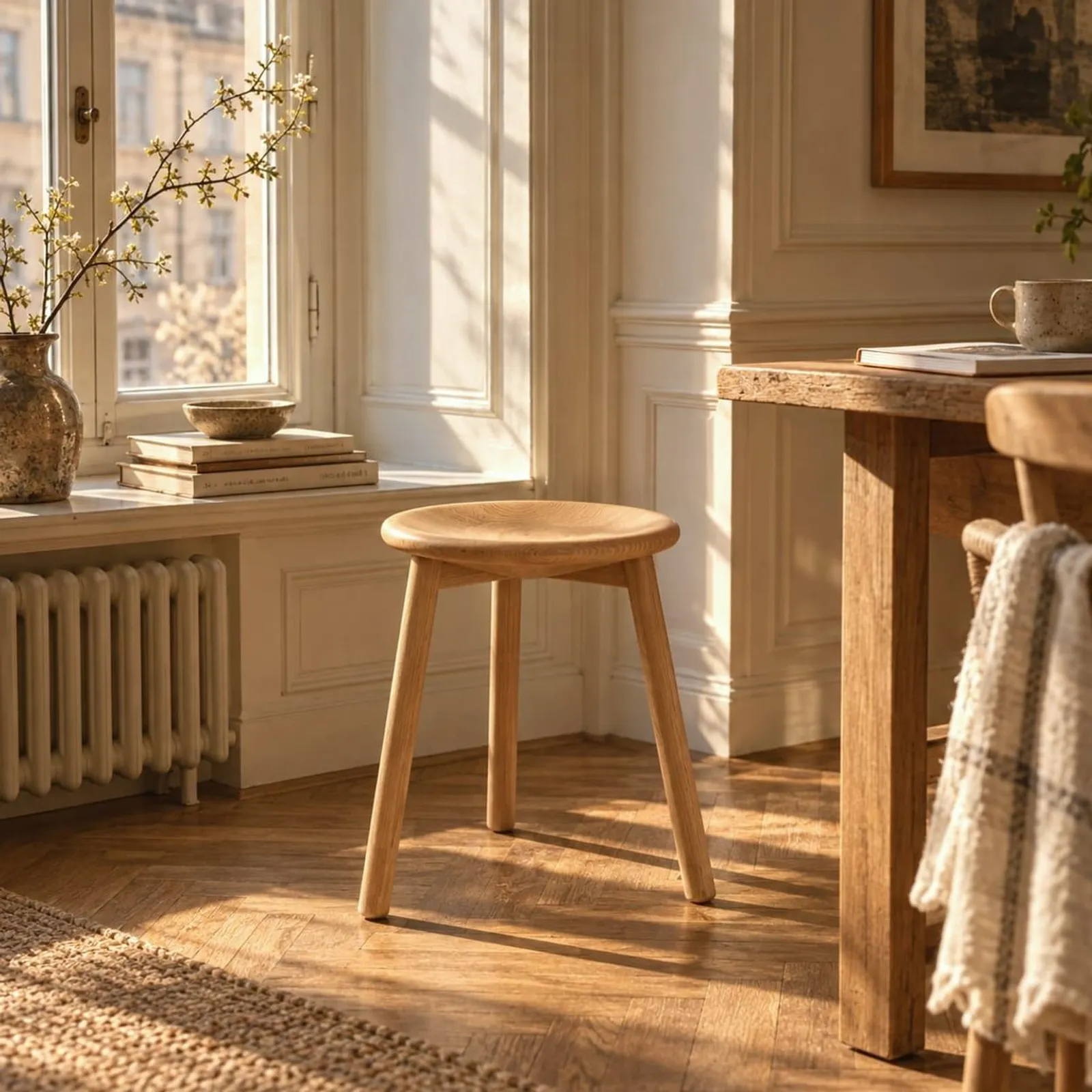 Tabouret Tall naturel - miniature 2