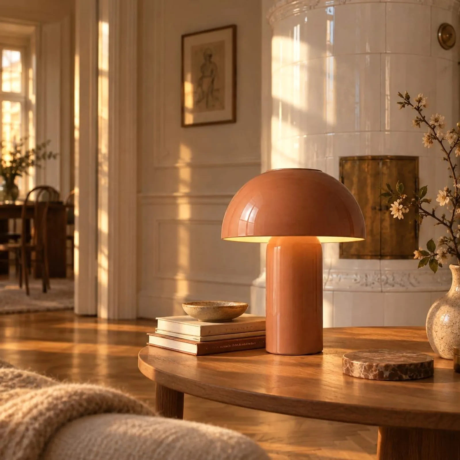 Lampe de table Humle terracotta - miniature 2