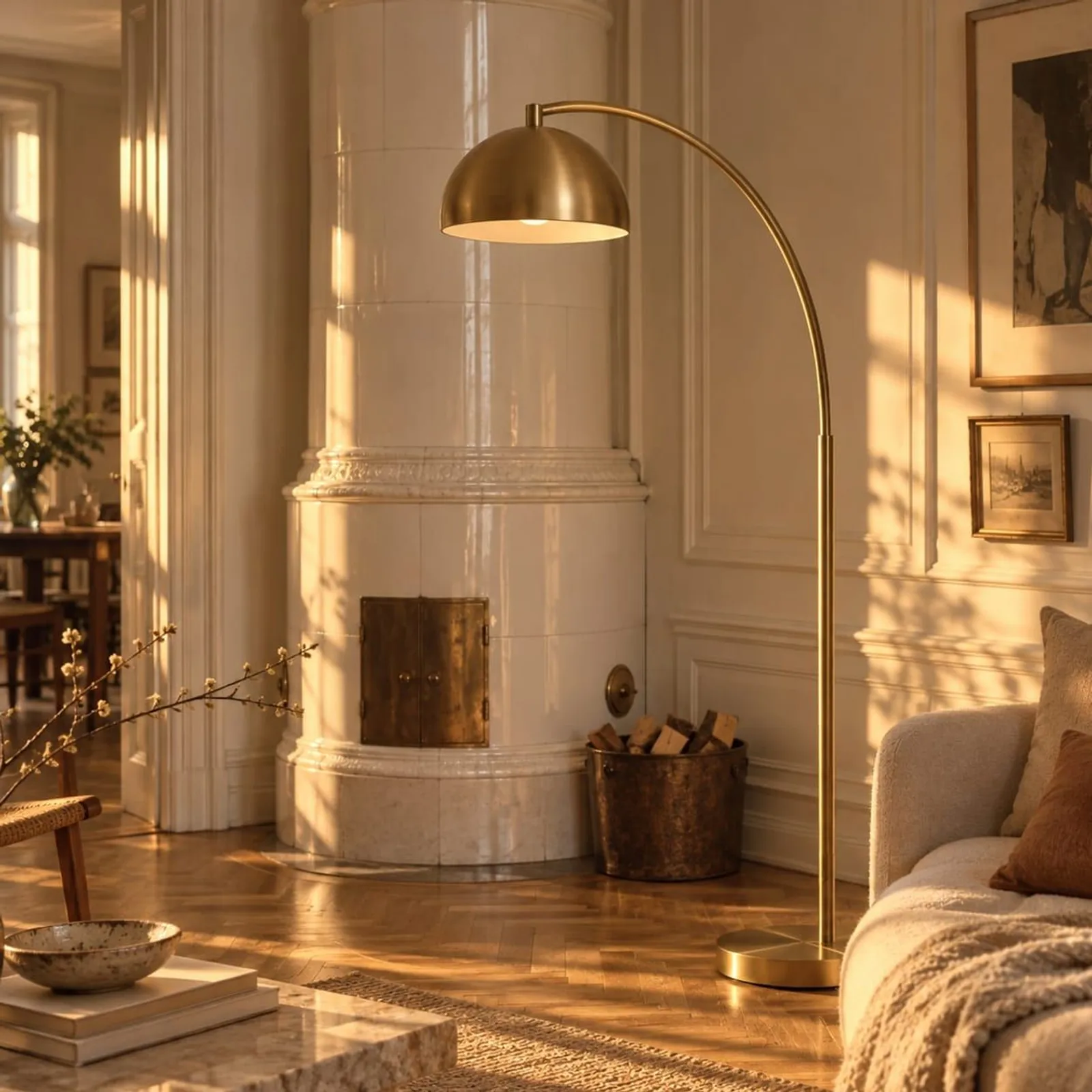 Lampadaire Näset charbon II - miniature 2