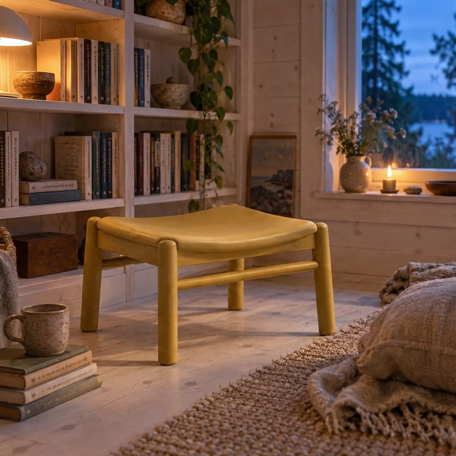 Tabouret Enen sauge IV - miniature 3