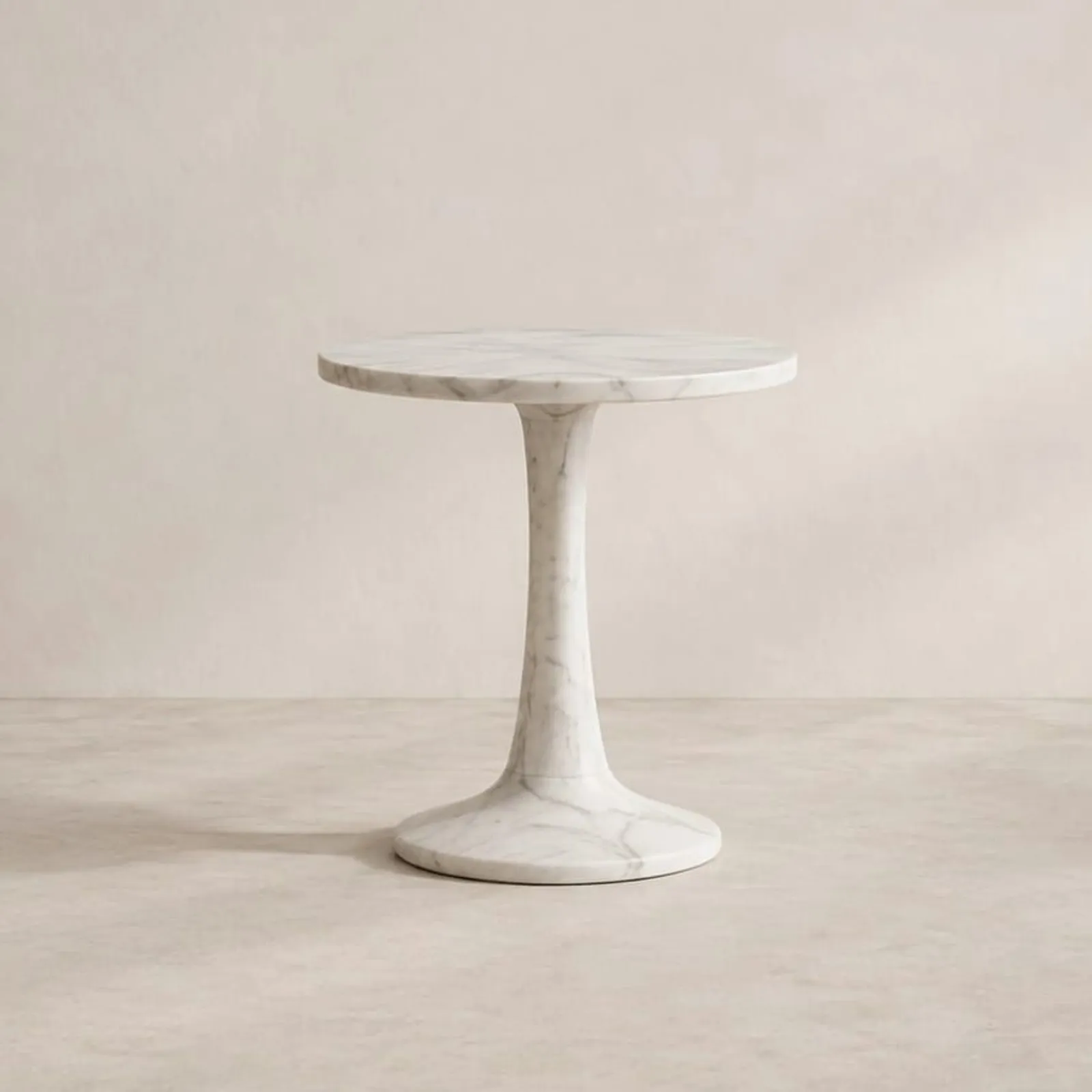 Table d’appoint Hassel en marbre - miniature 1