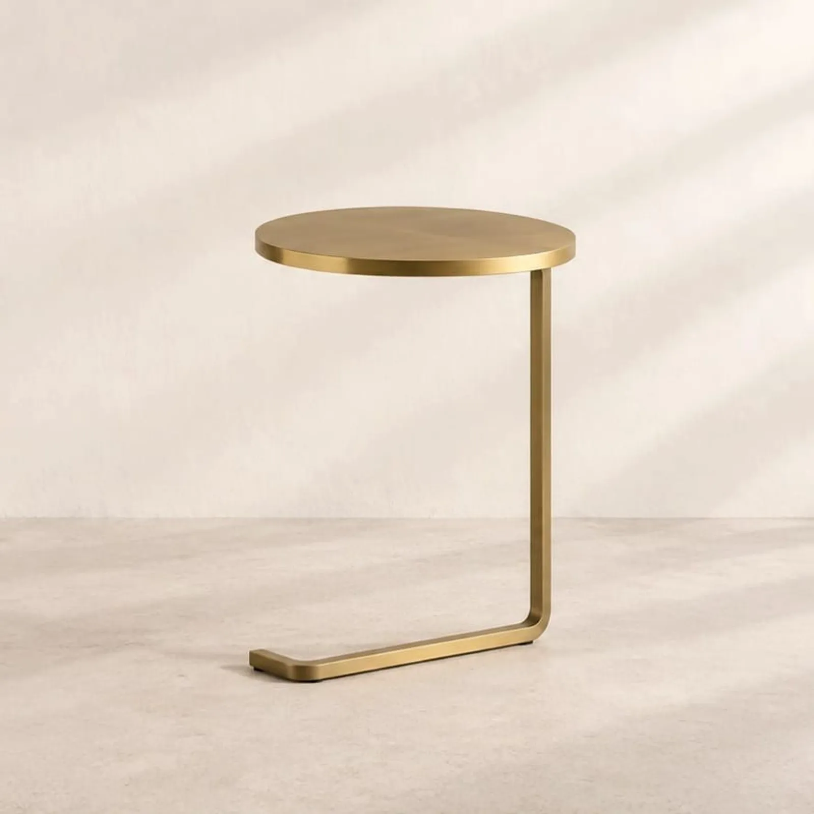 Table d’appoint Kusten ocre