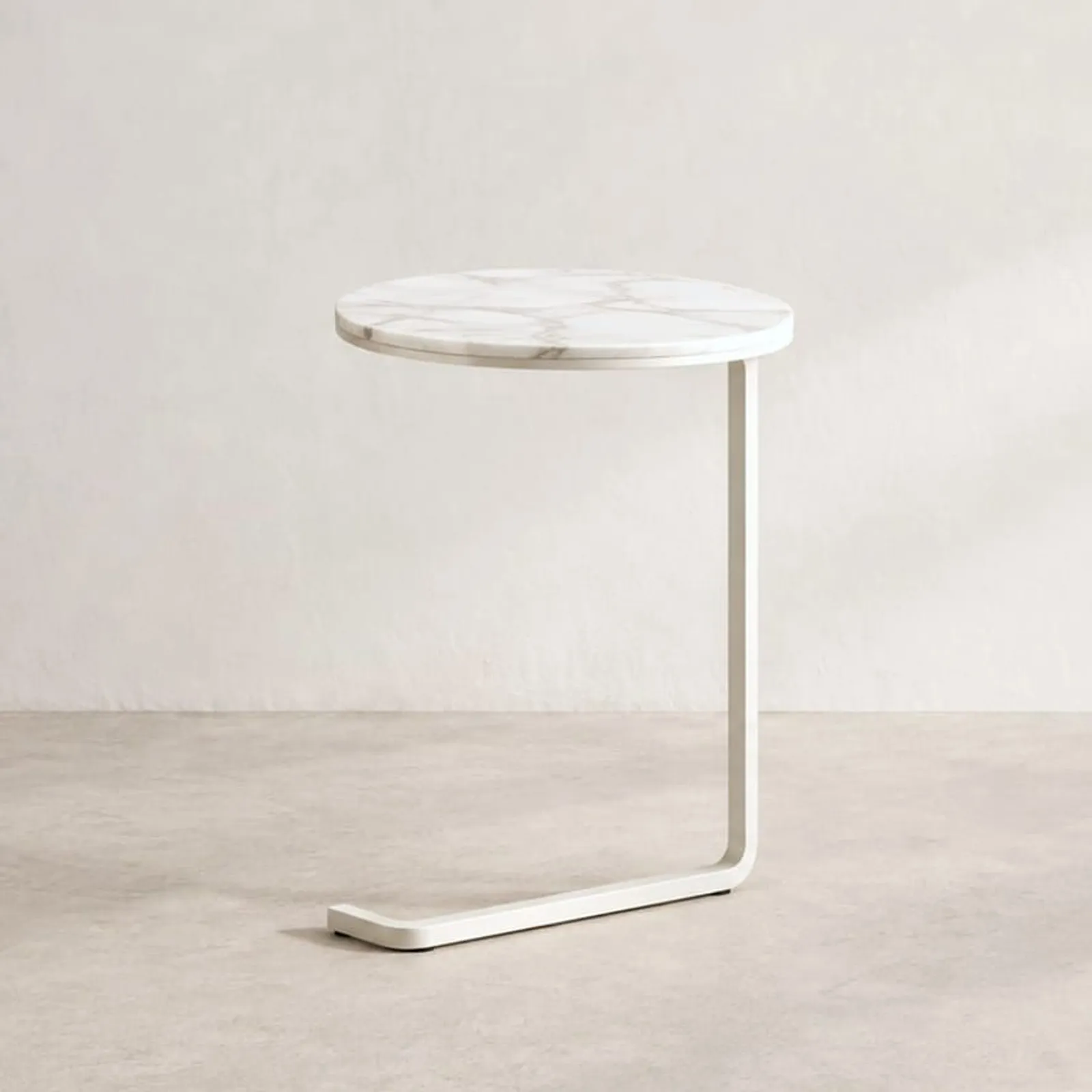 Table d’appoint Näset blanc craie III - miniature 1