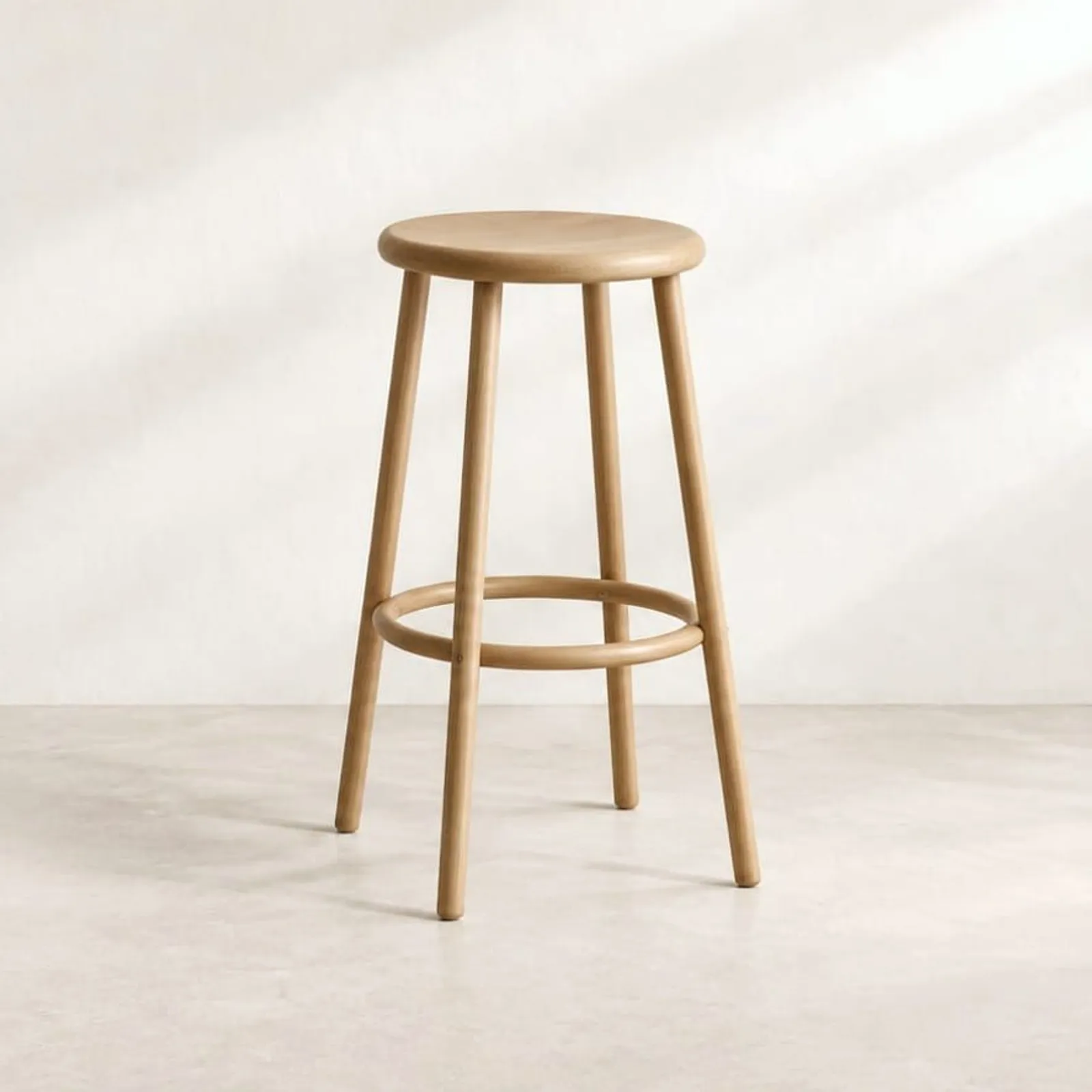 Tabouret Vete naturel IV - miniature 1