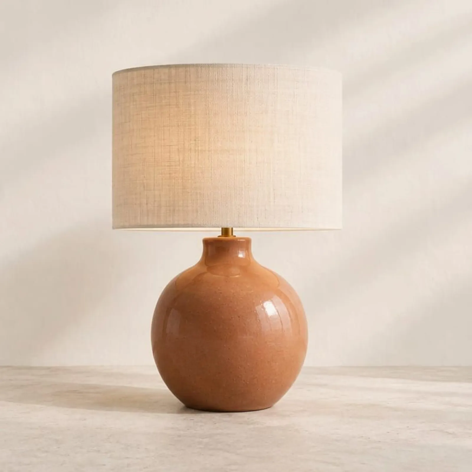 Bordslampa Fjäll Terrakotta III - miniatyr 1