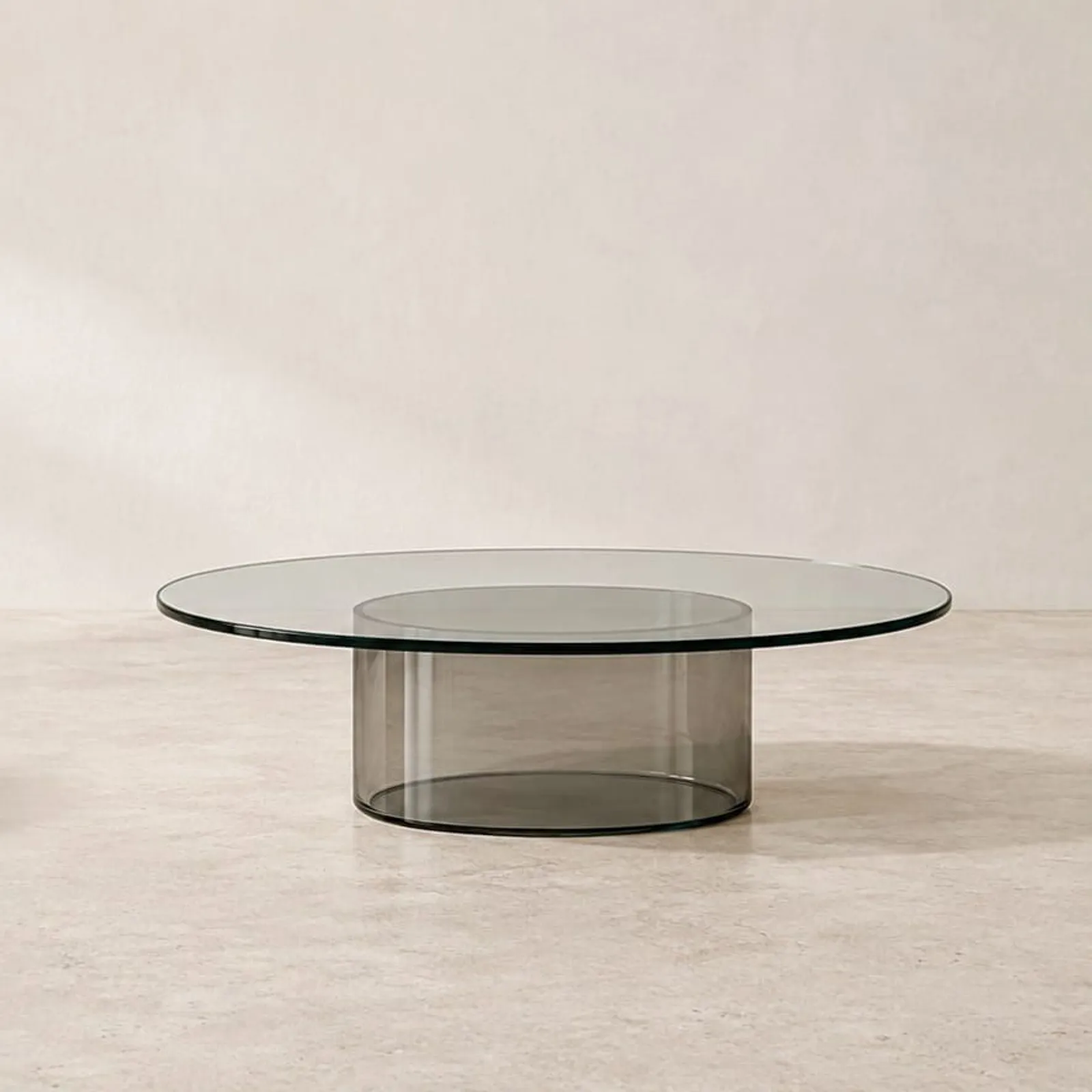 Table basse Grund en verre