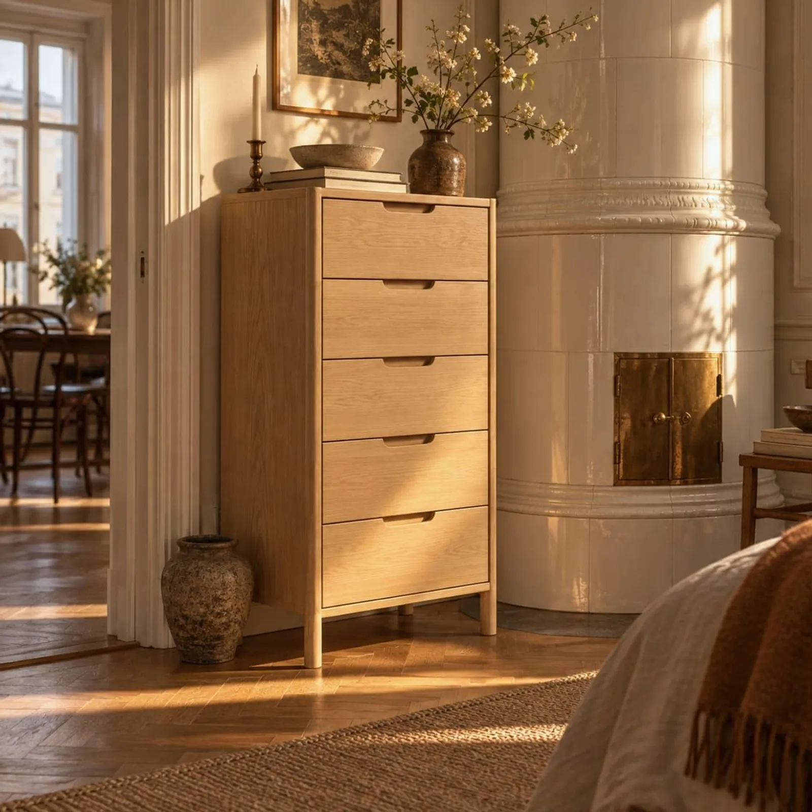 Commode Skär en chêne - miniature 2