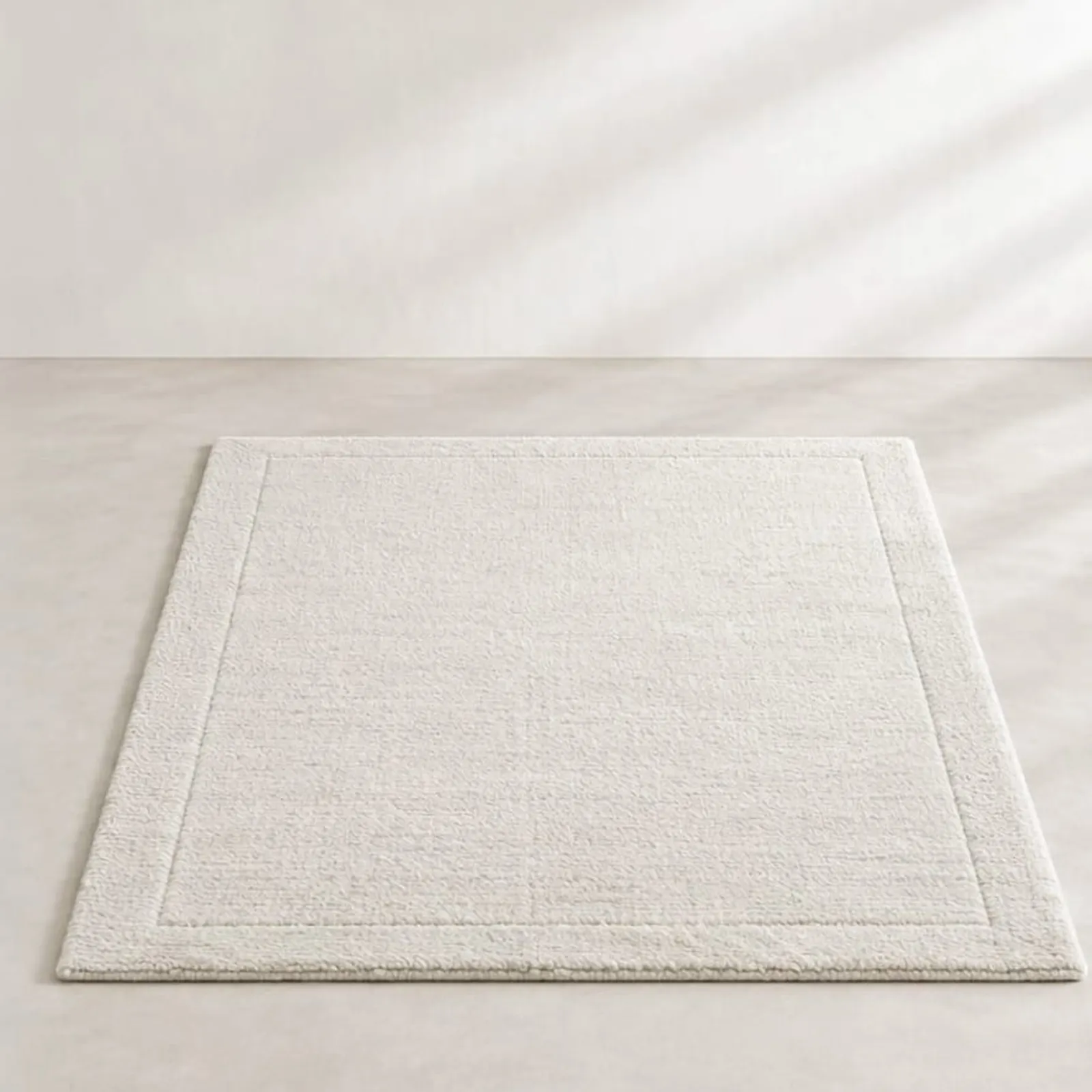 Tapis Bryggan blanc craie II