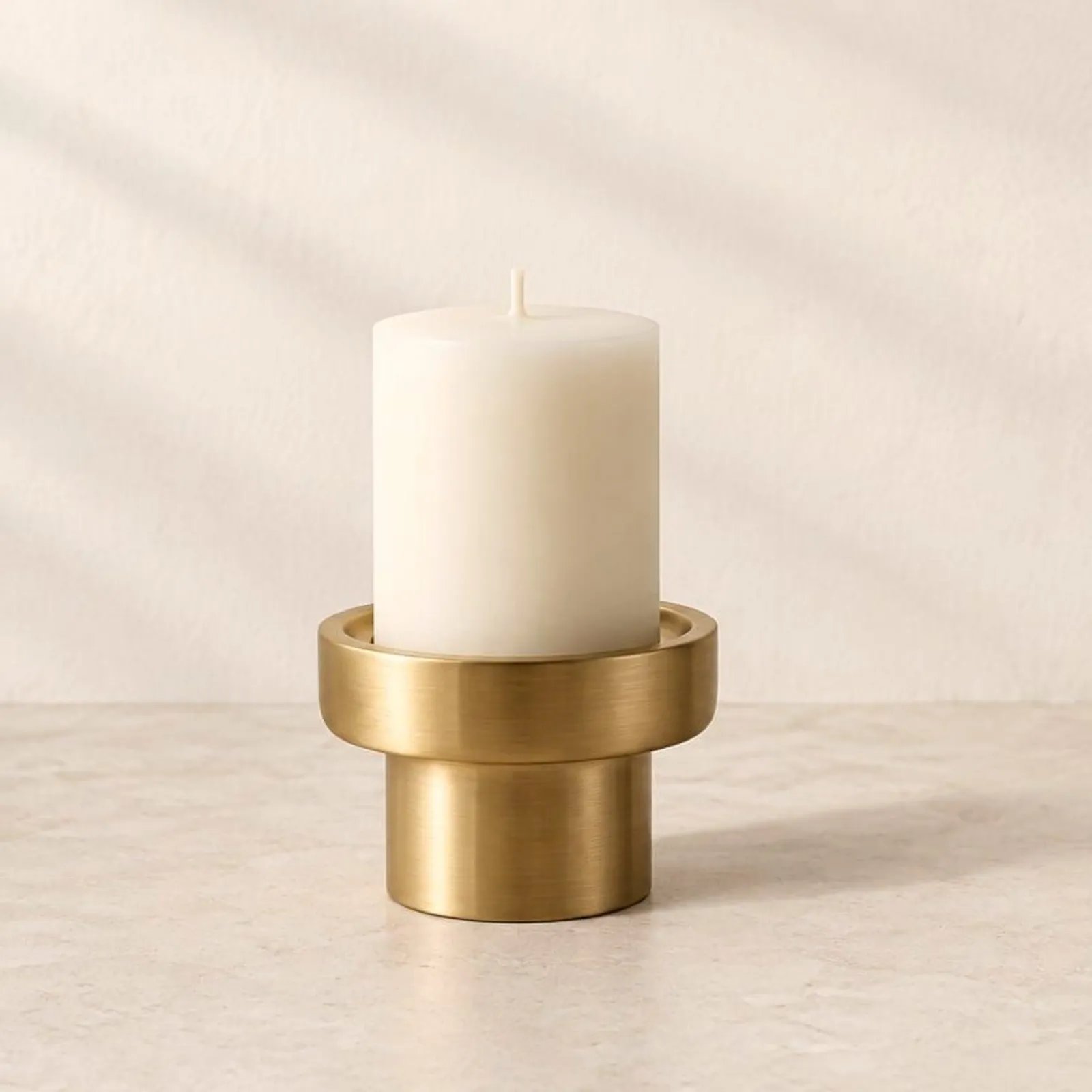 Bougeoir Fläder ocre