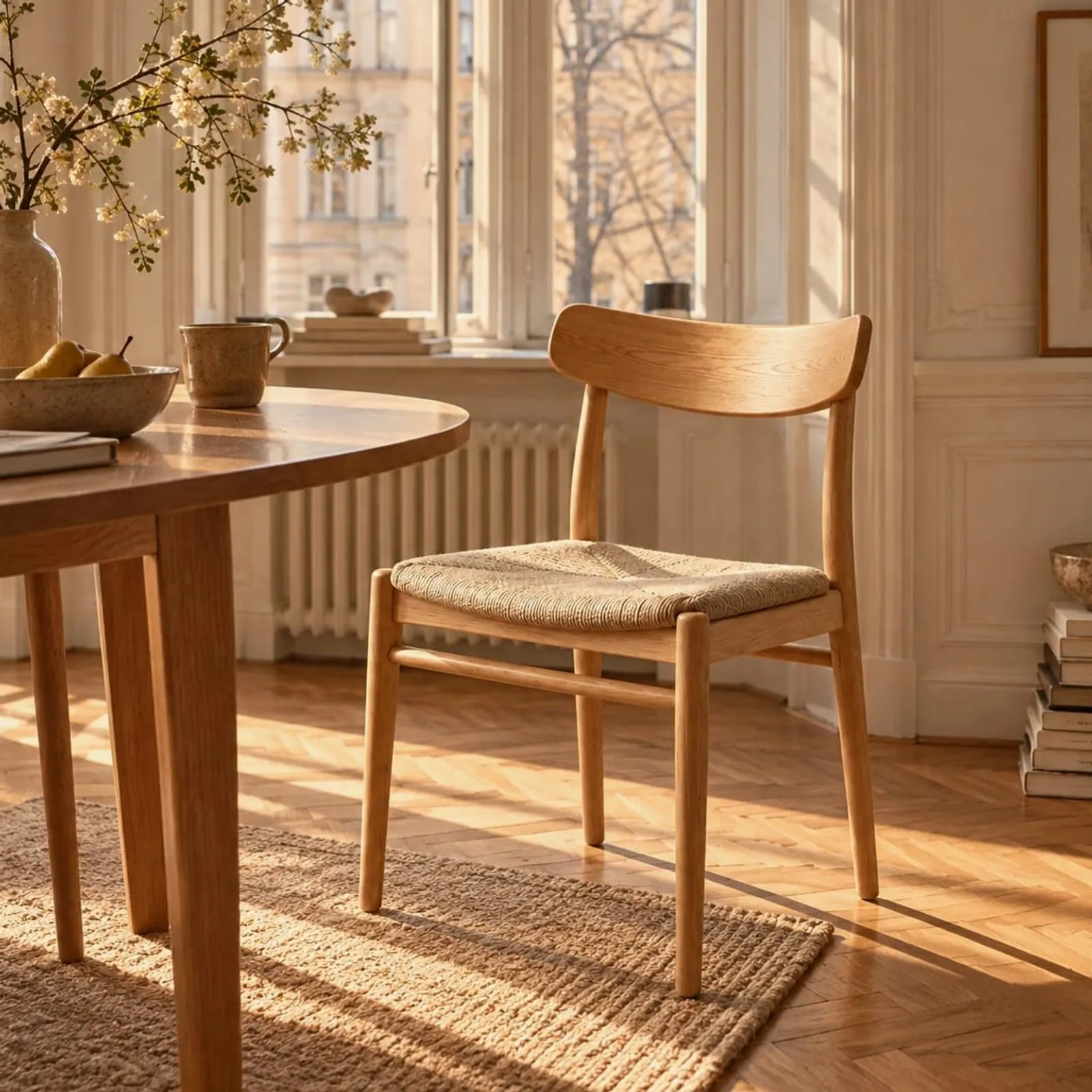 Chaise Öland terracotta II - miniature 2