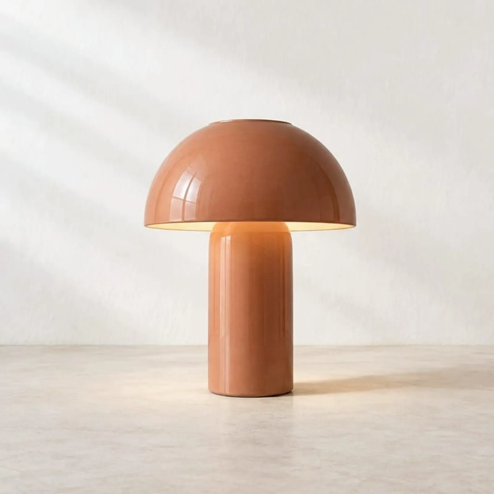 Lampe de table Klippa terracotta - miniature 1