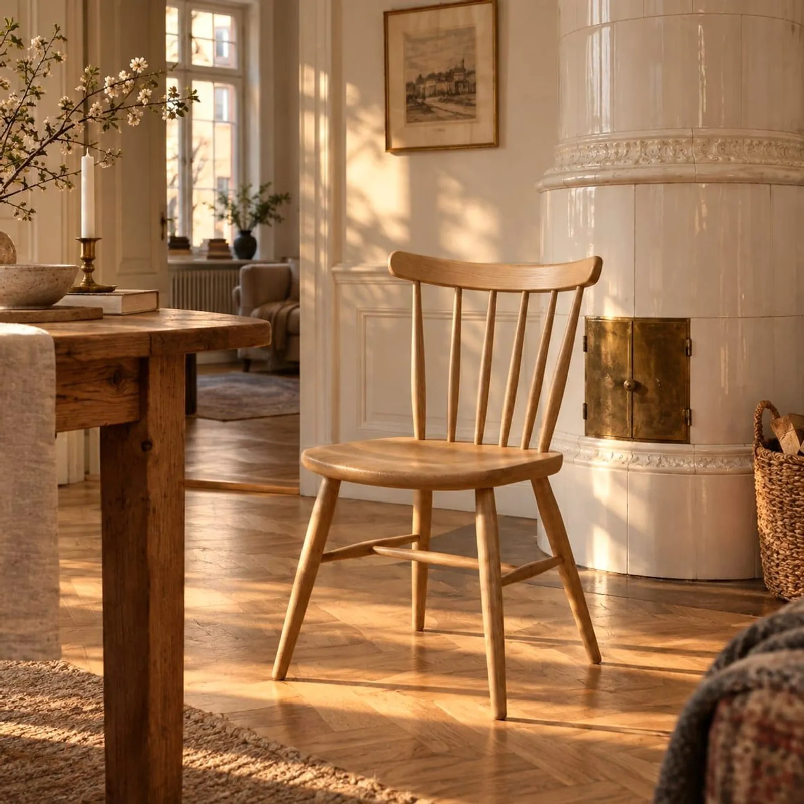 Chaise Fors charbon V - miniature 3