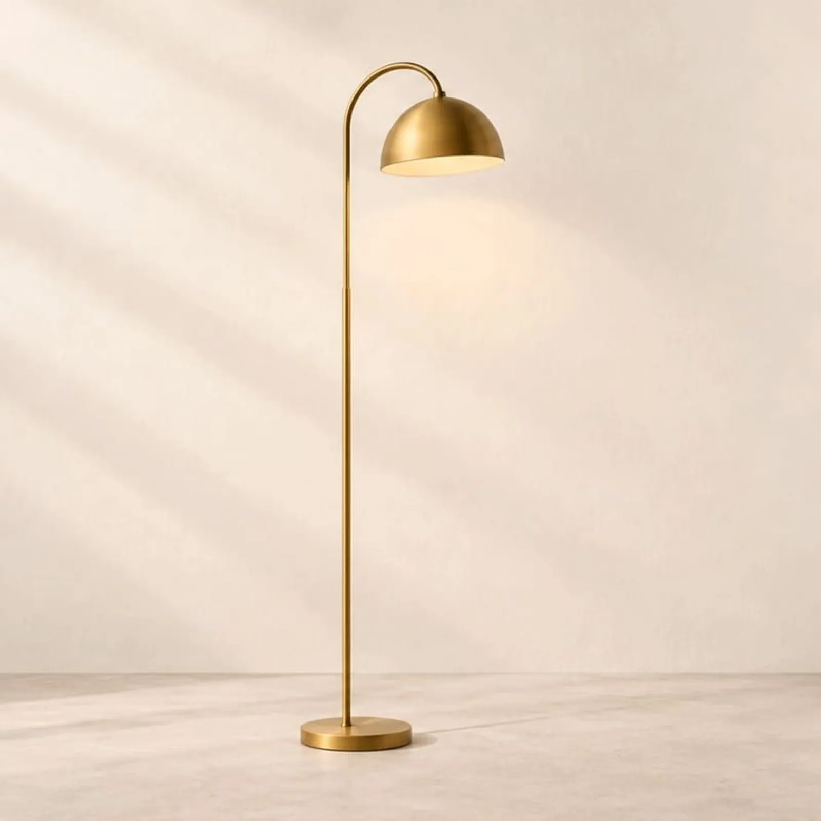 Golvlampa Fläder Ockra II - miniatyr 1