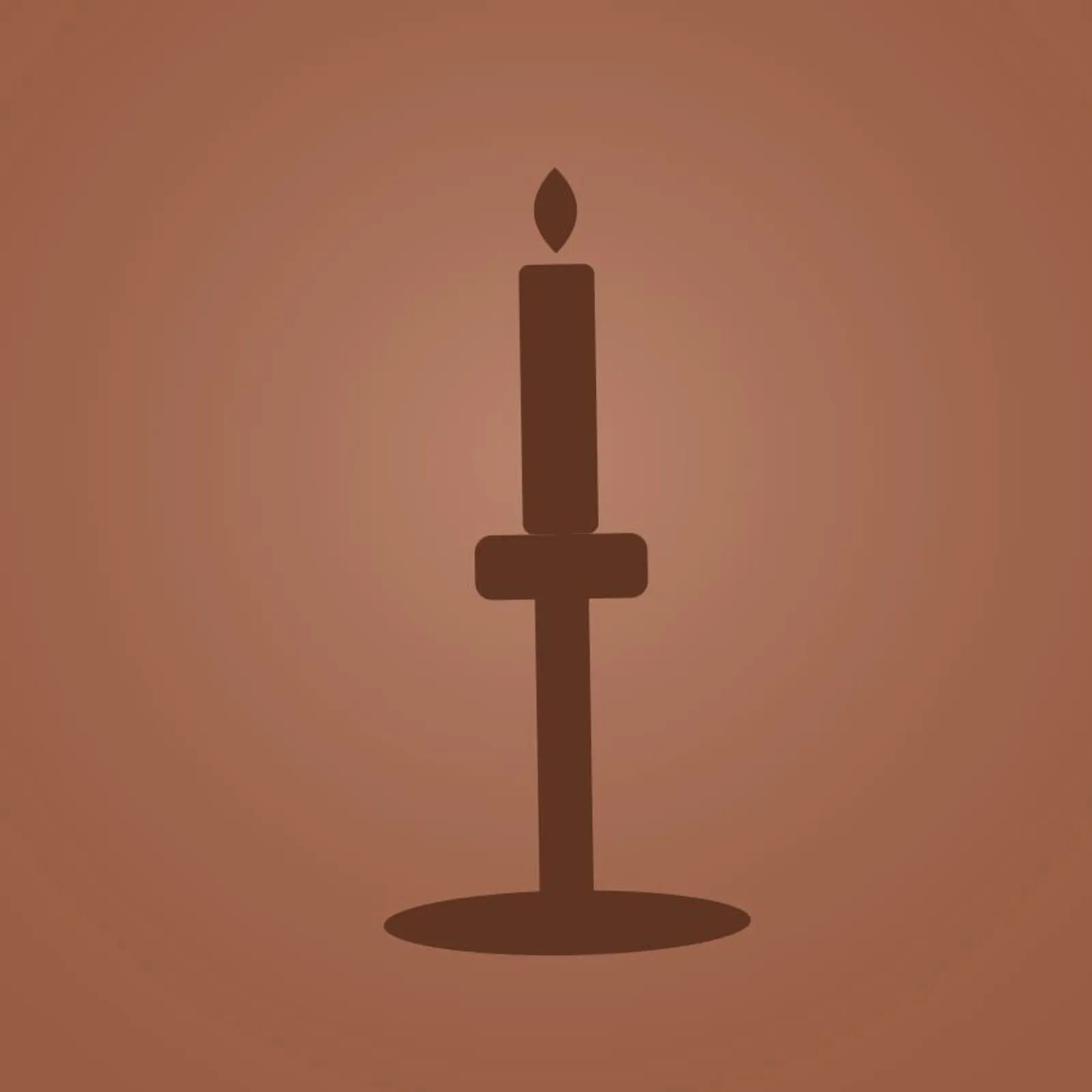 Ljusstake Bränna